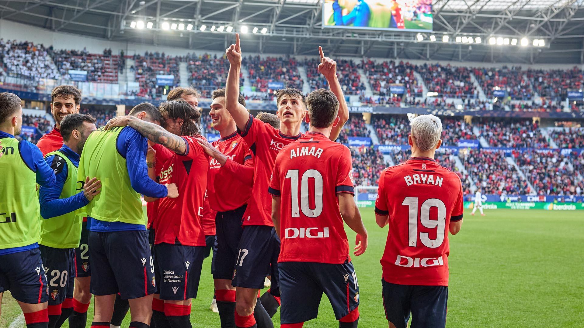 Fotos del Osasuna 1-1 Real Madrid de la jornada 24 /