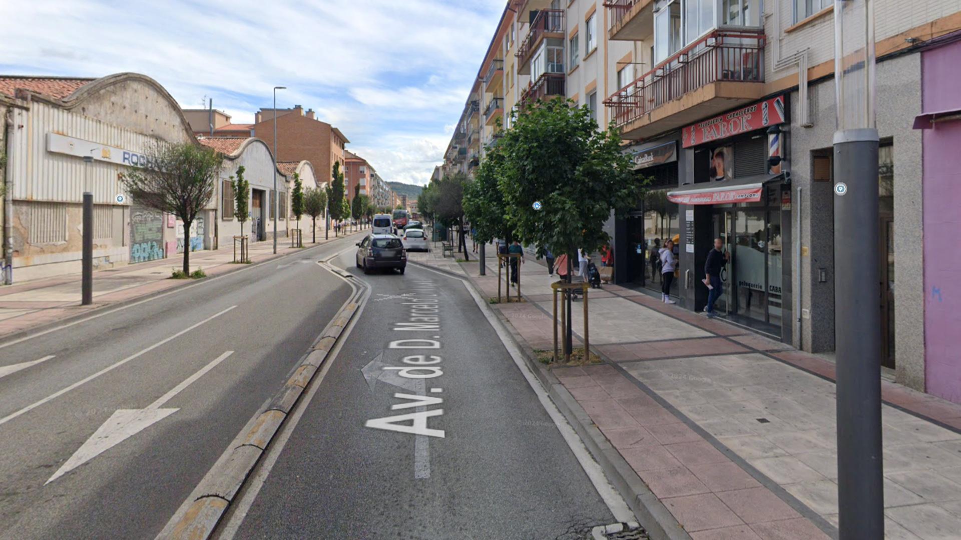 El suceso ocurrió a la altura del número 80 de la avenida de Marcelo Celayeta
