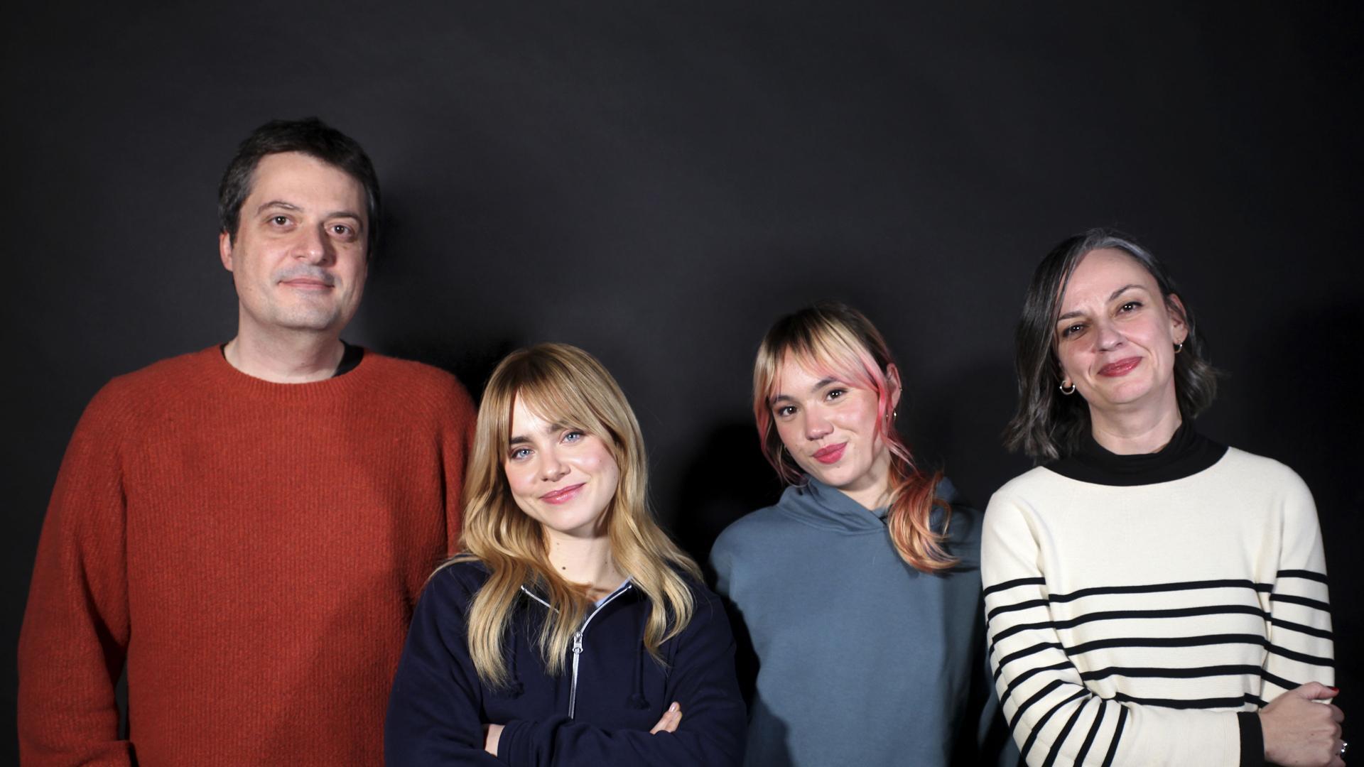 Manuel Bartual, Clara Galle, Mia Sala-Patau y Carmen Pacheco.