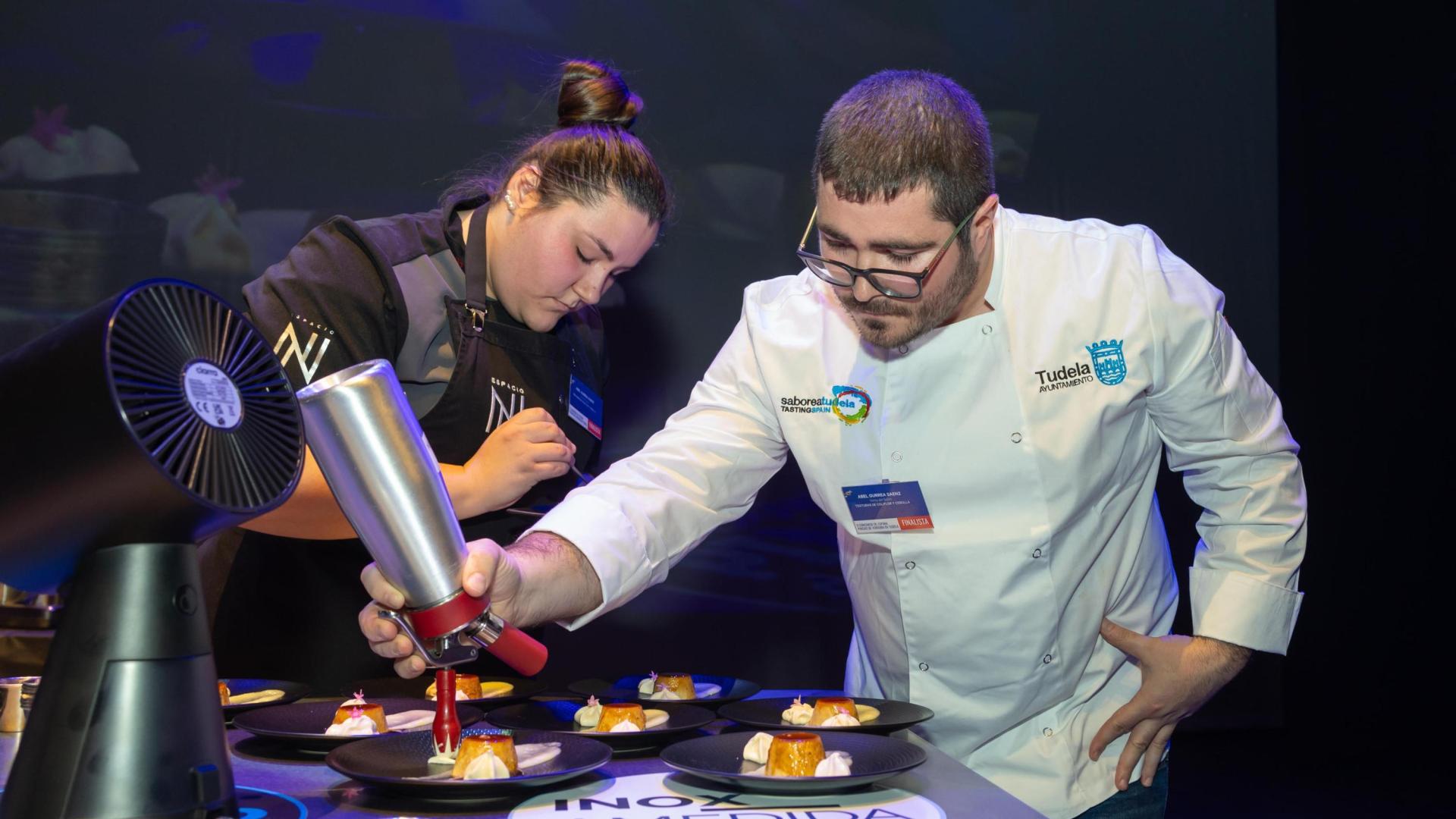 El cocinero Abel Gurrea, ganador del Concurso de Pincho de Verdura 2024