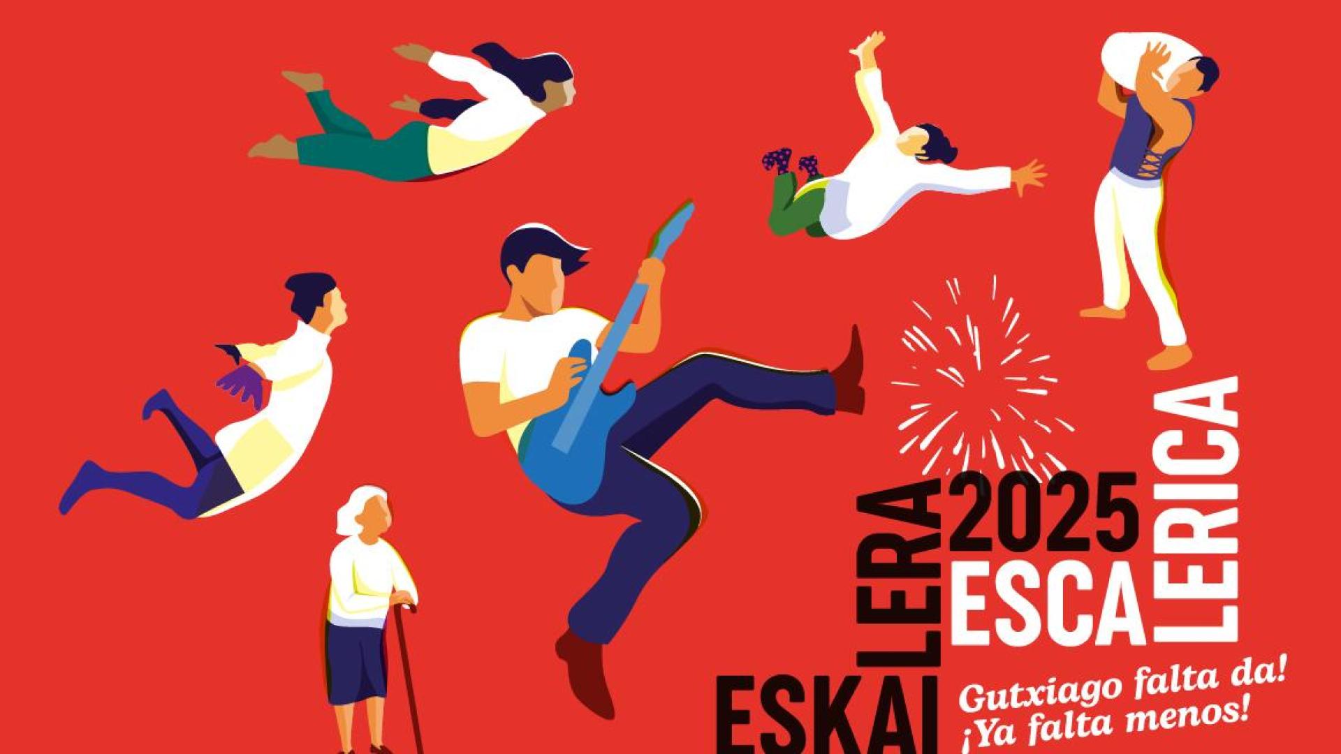 Cartel de celebración de la Escalerica