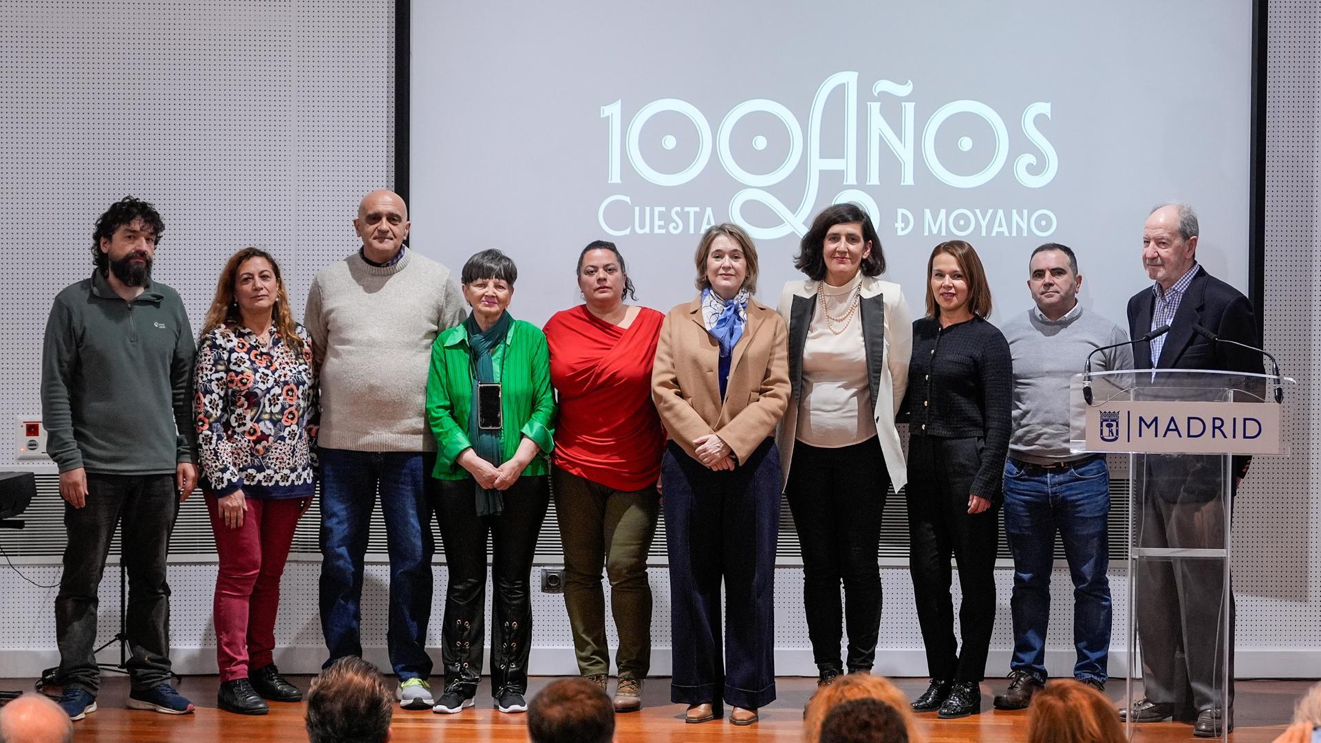 Presentación de la programación del centenario de la Cuesta de Moyano
