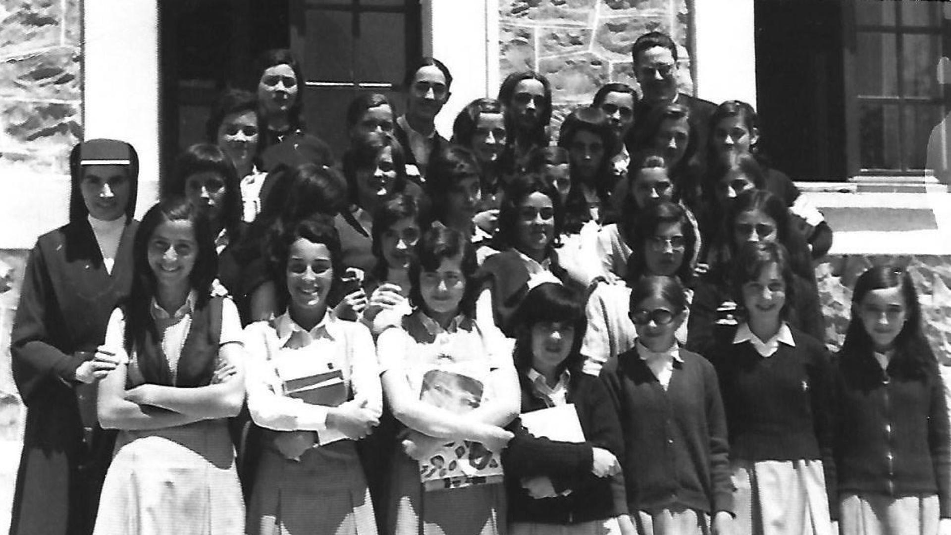 El curso de 4º de Bachillerato en 1971