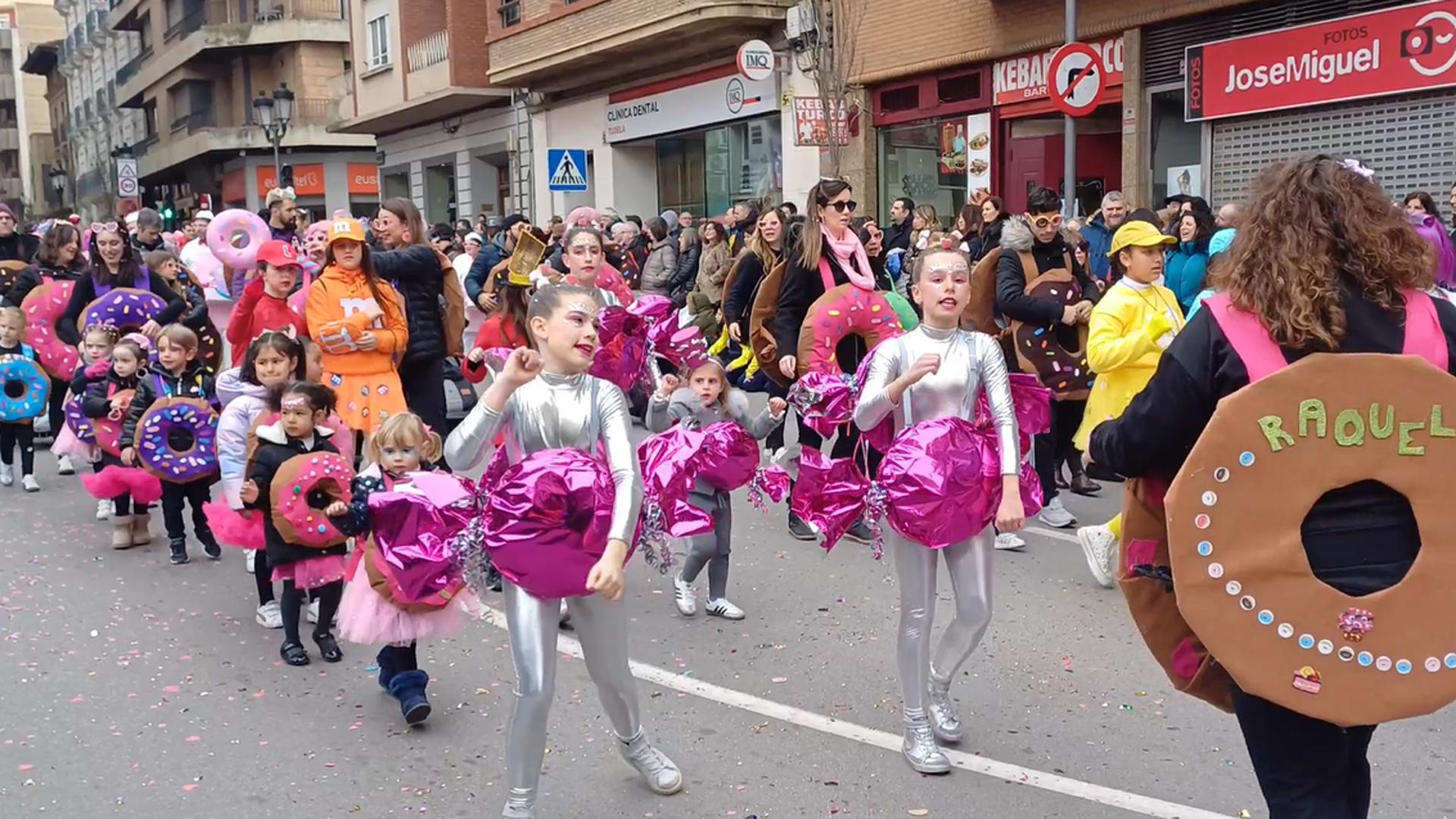 Desfile de carnaval en Tudela
