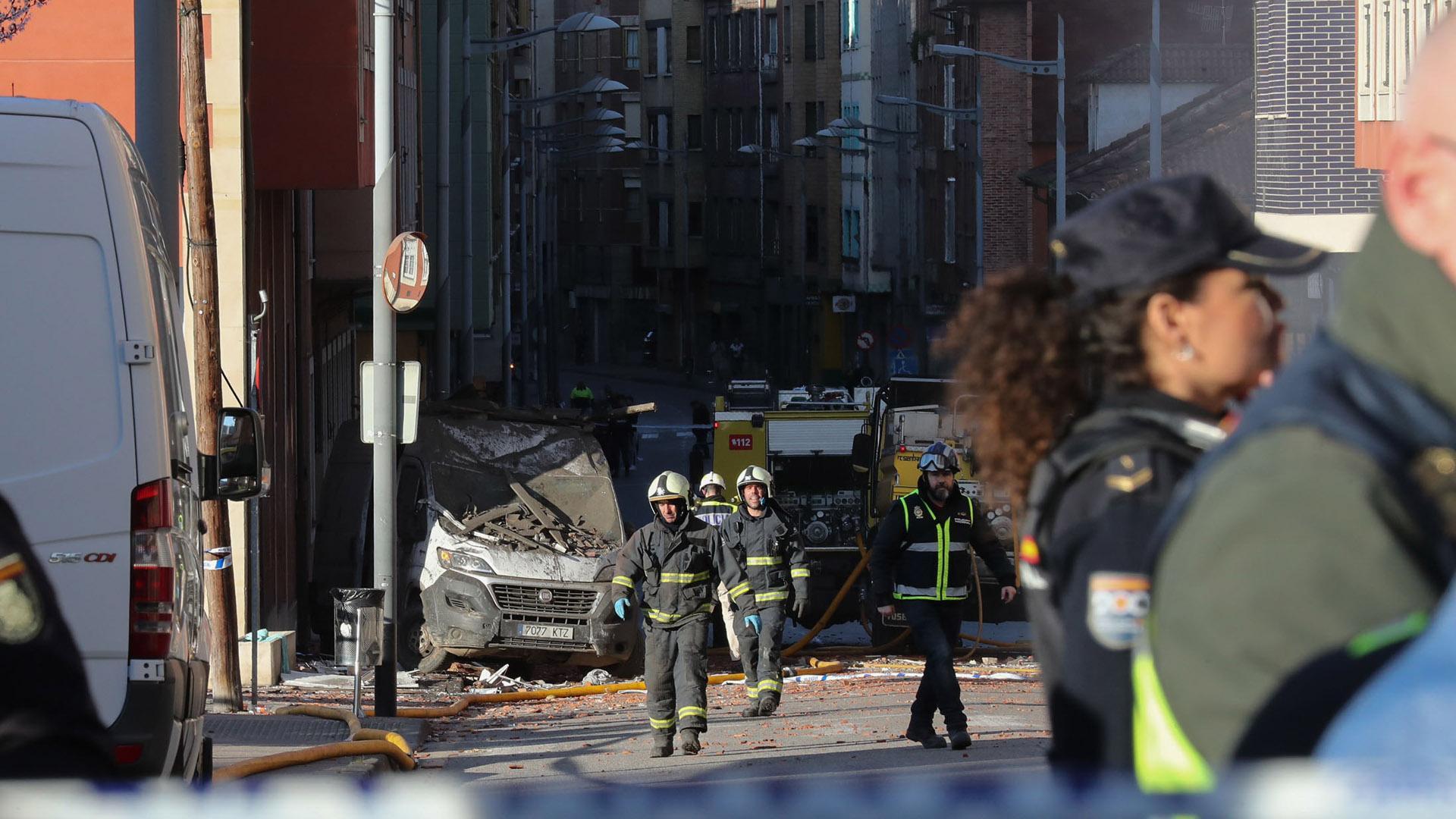 Efectivos de emergencias, en el lugar del suceso
