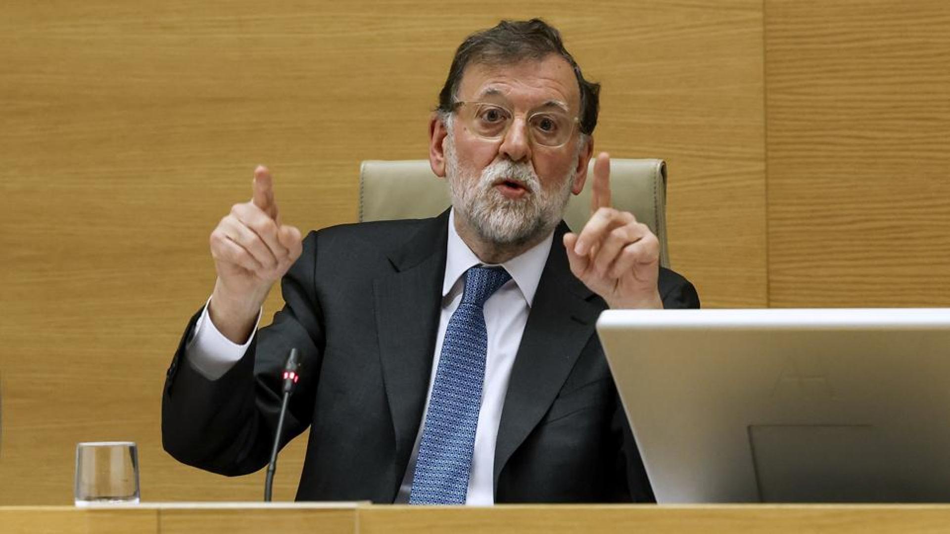 El expresidente del Gobierno Mariano Rajoy comparece en la comisión de investigación del Congreso sobre la llamada operación Cataluña