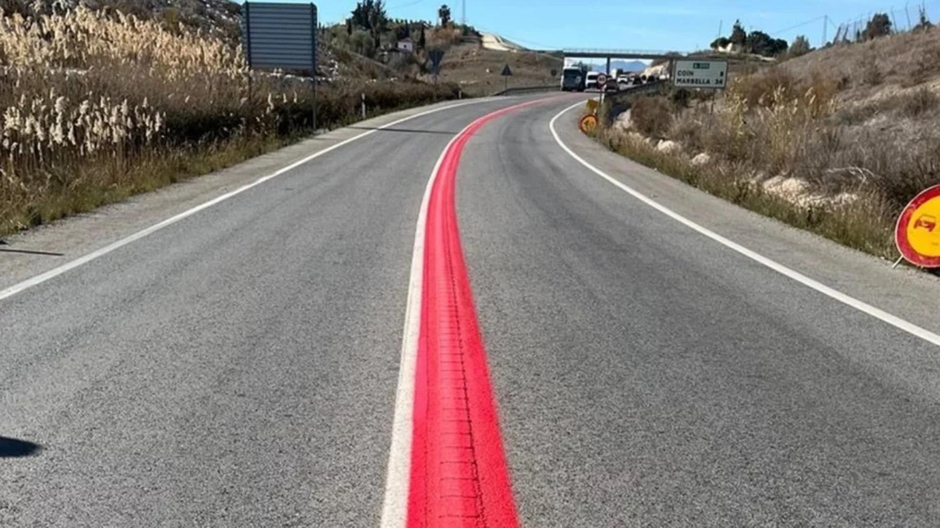 La línea roja que estrena la DGT