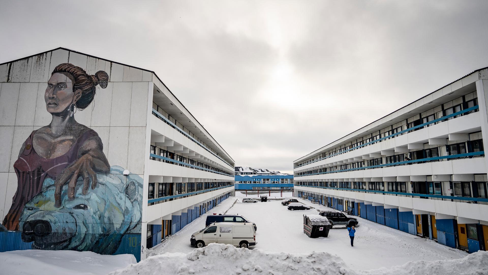 Imagen de una vivienda de Nuuk