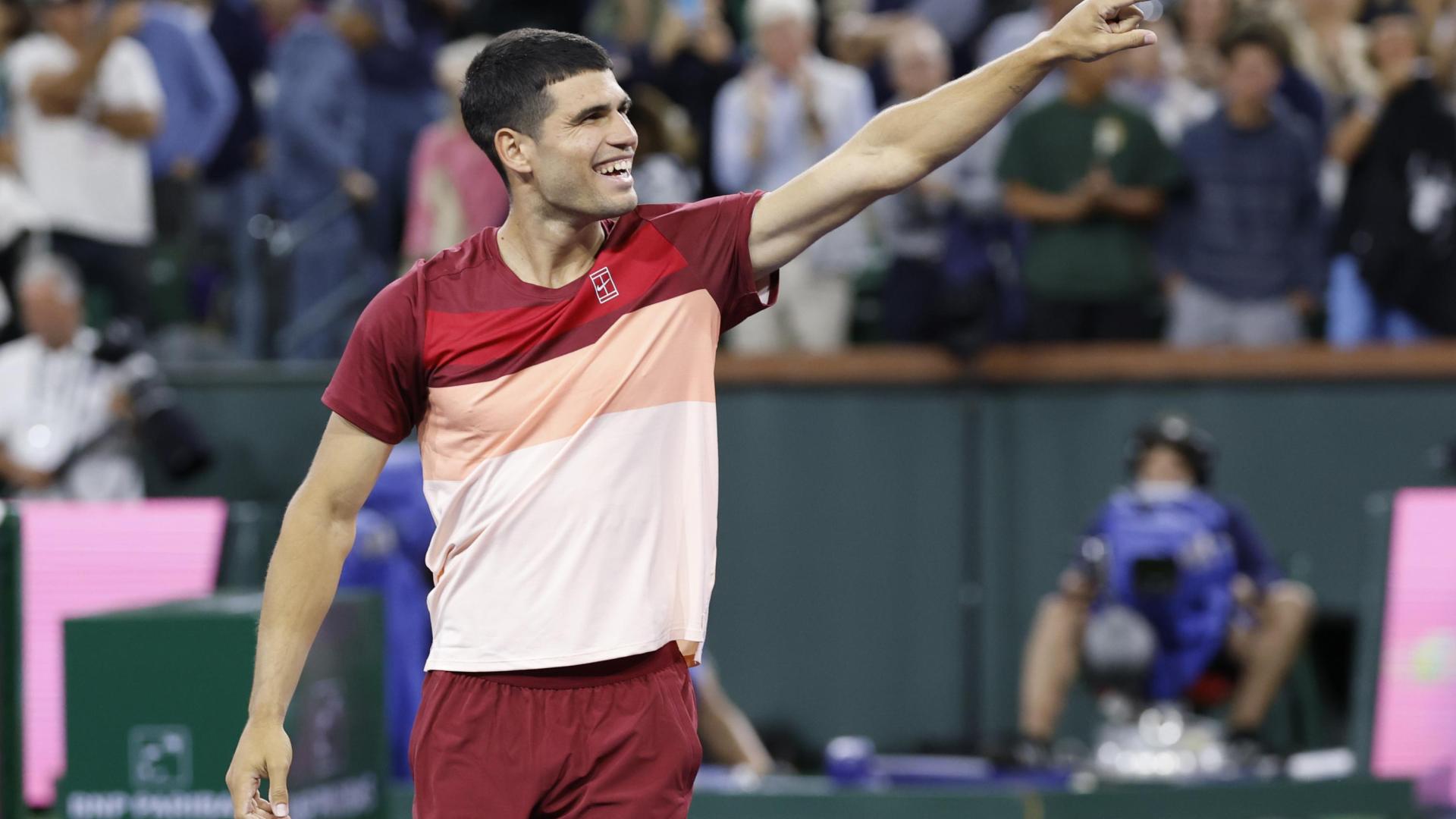 Carlos Alcaraz, en Indian Wells