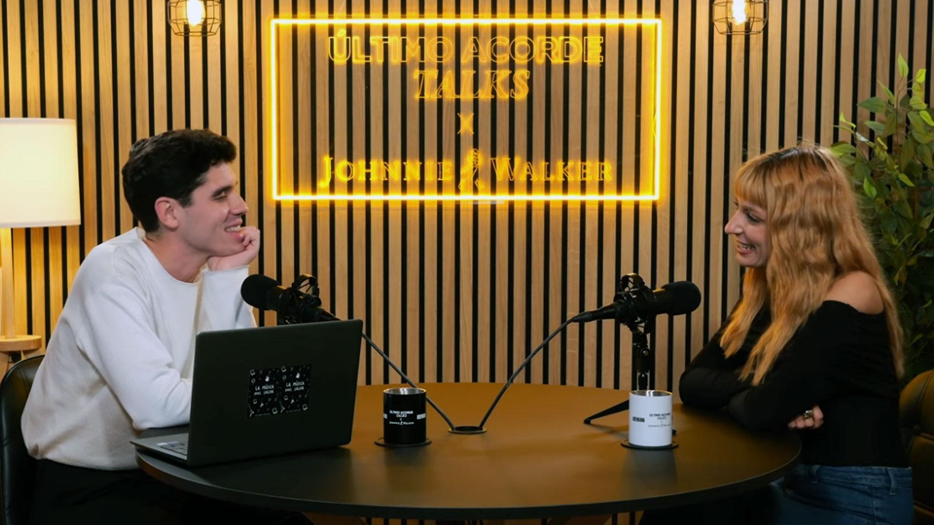 Maialen Gurbindo, durante su participación en el podcast ‘Último Acorde Talks’, que presenta Dani Cabana