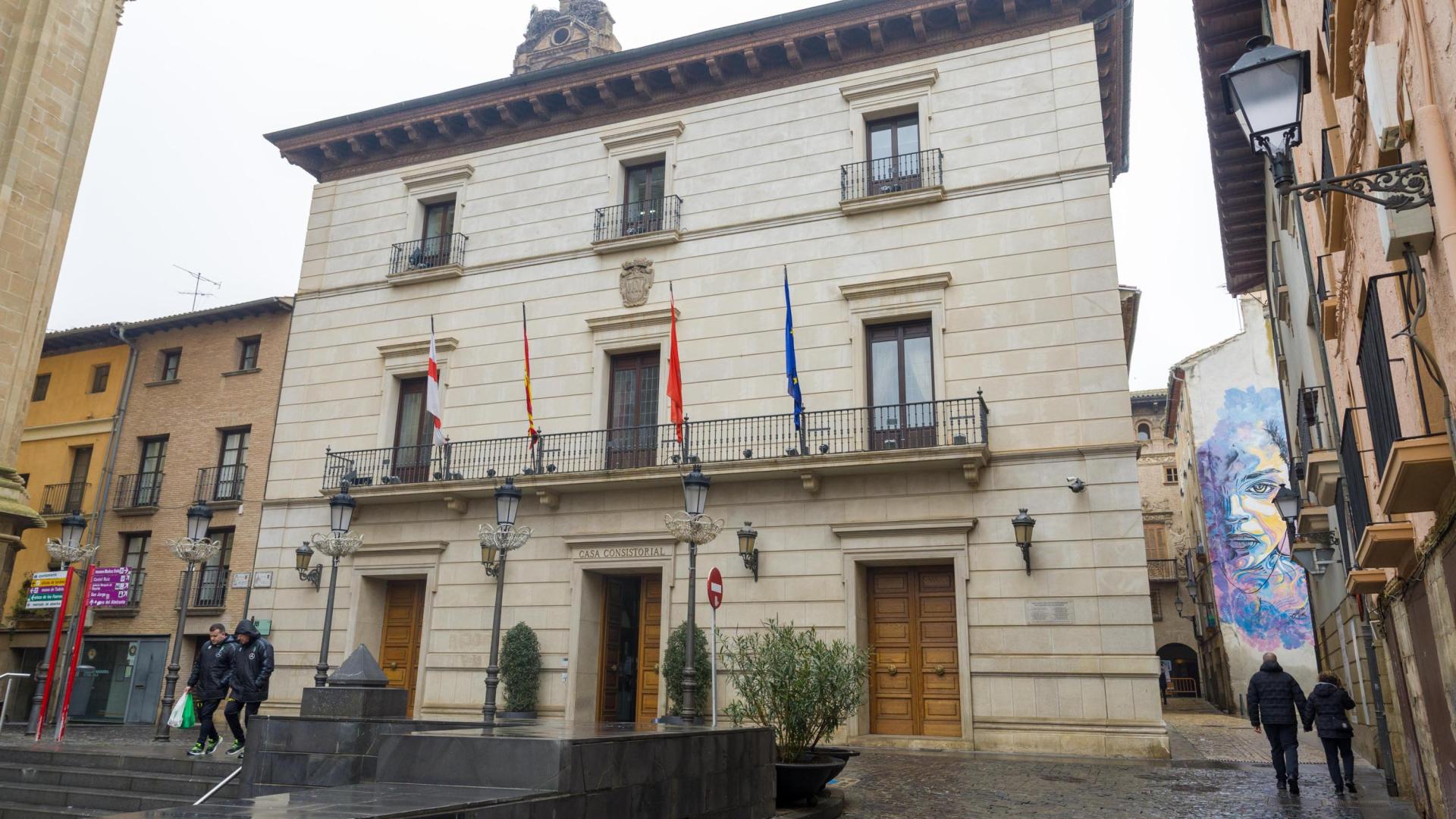 Imagen de la Casa Consistorial de Tudela