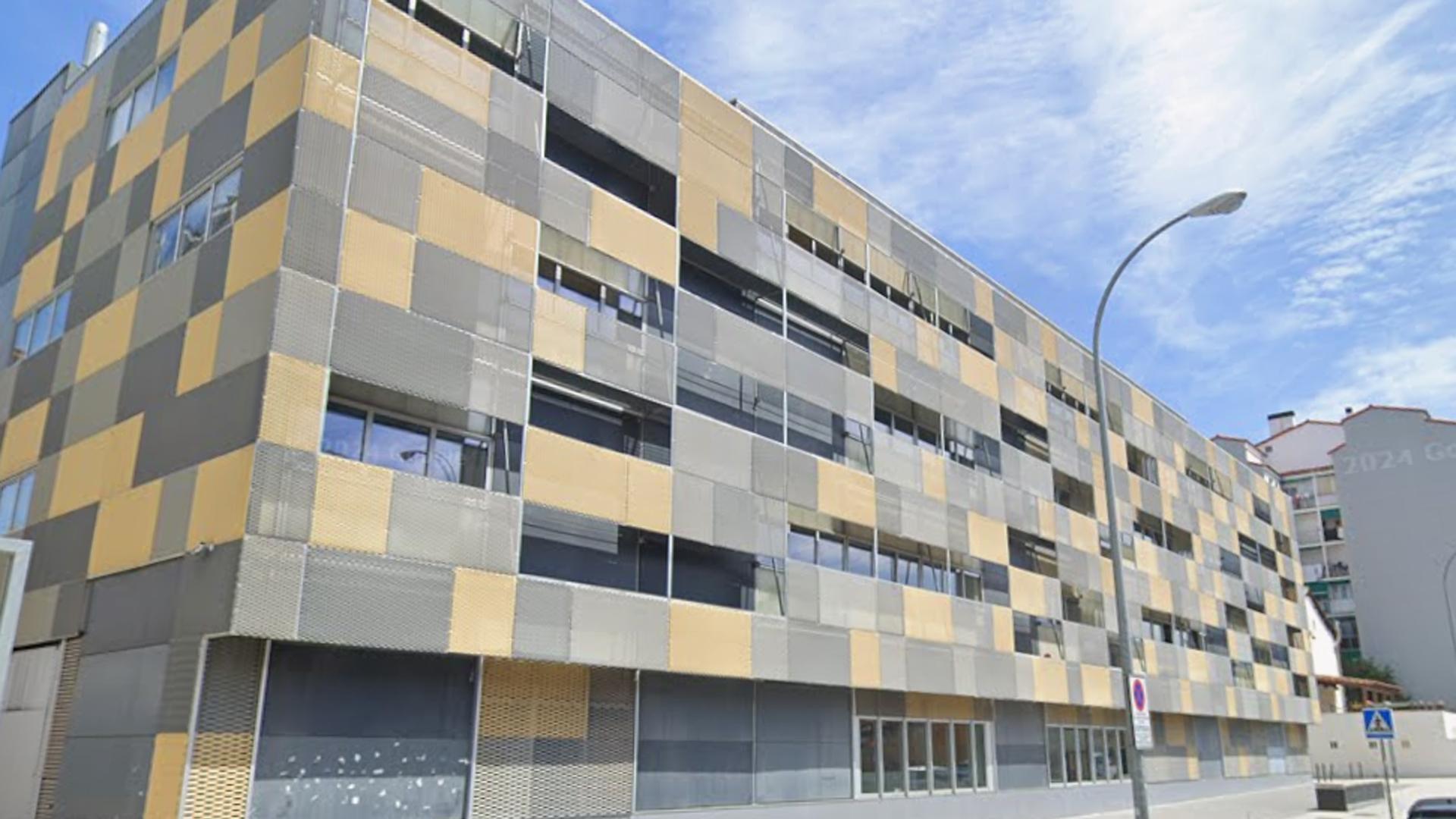 Trasera del Ayuntamiento de Burlada