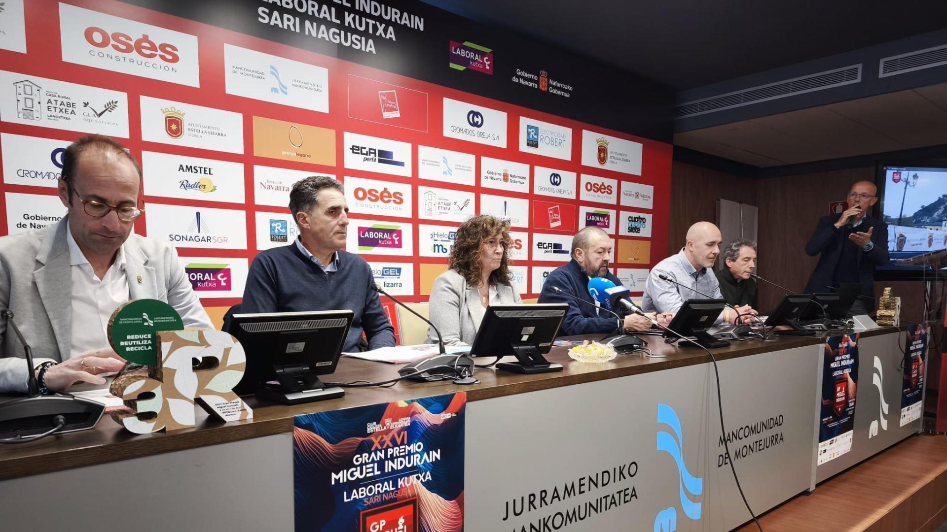Presentación del Gran Premio Miguel Induráin 2025