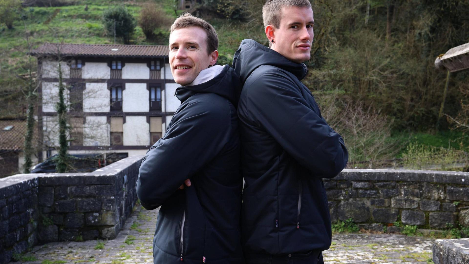 Iñaki Artola y Jon Mariezkurrena, en Alegia.