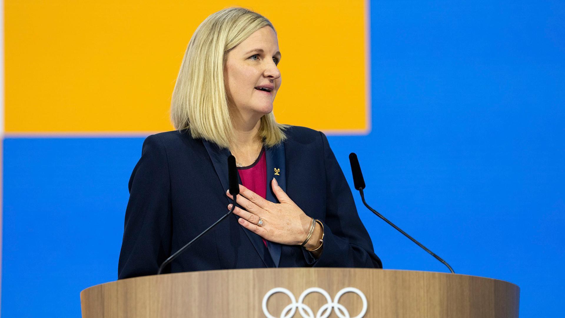 La zimbabuense Kirsty Coventry