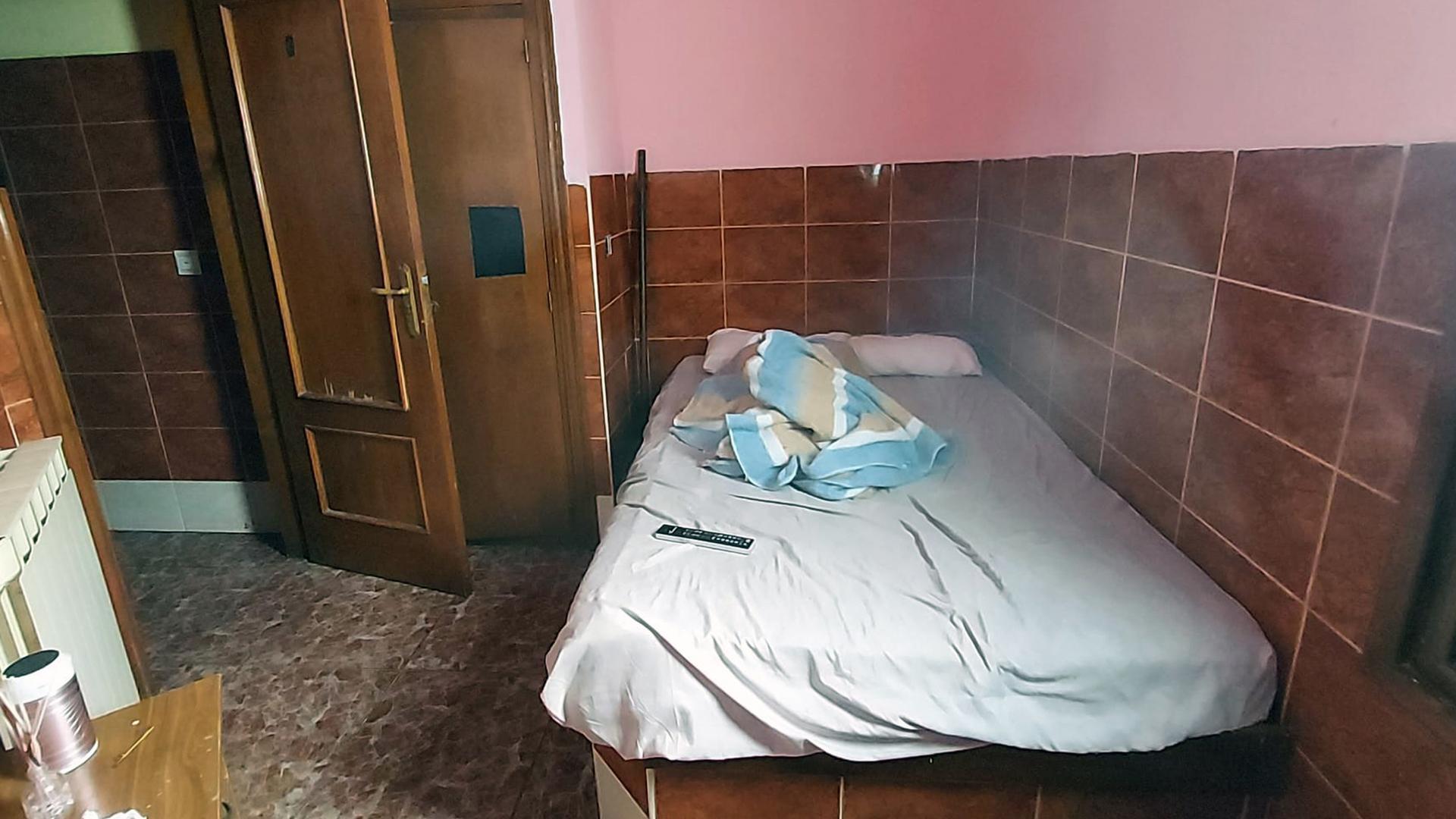 Habitación de un club de carretera en Navarra durante este mes de marzo