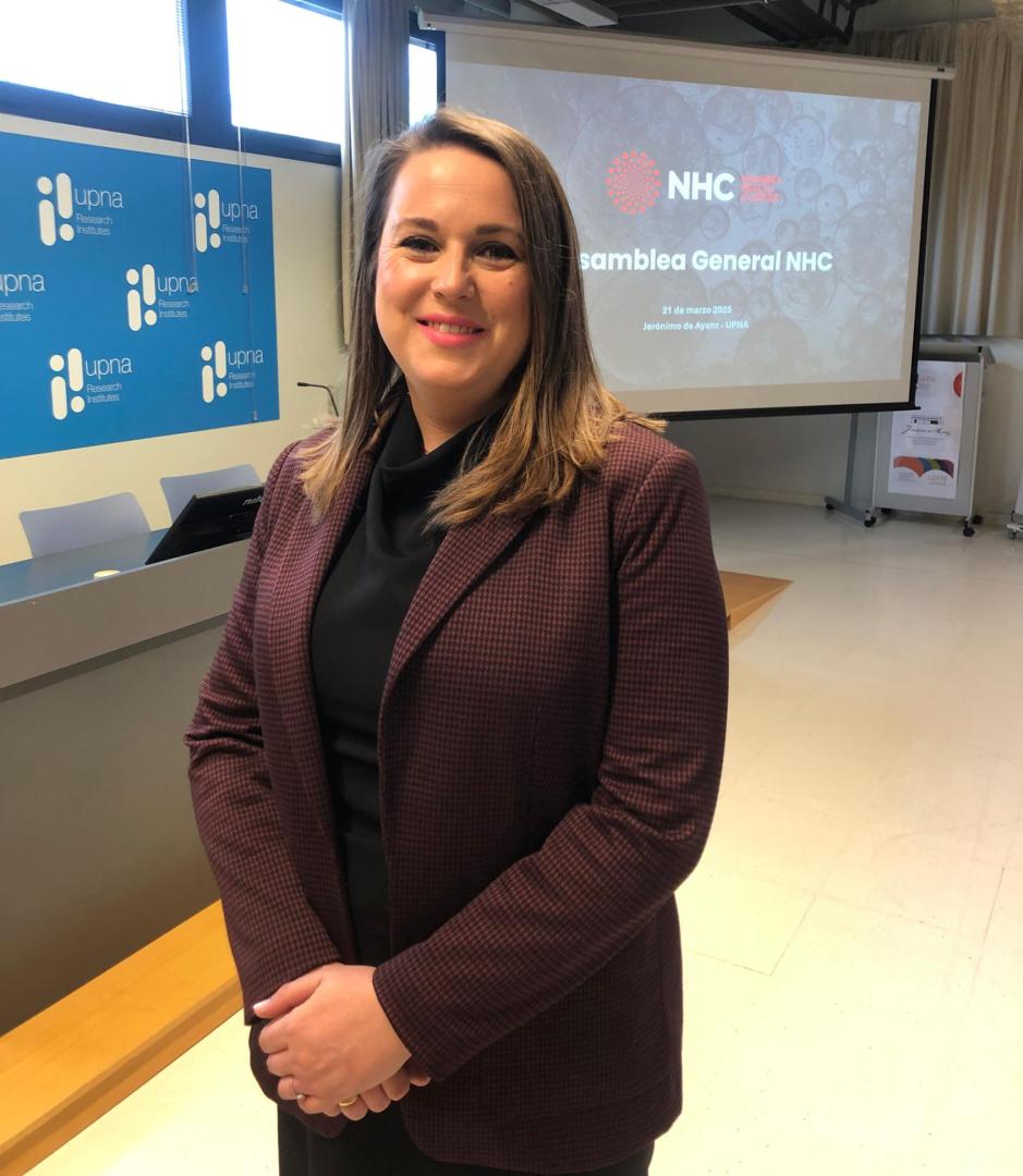 Laura Corcuera Martínez, directora gerente de Navarra Health Cluster