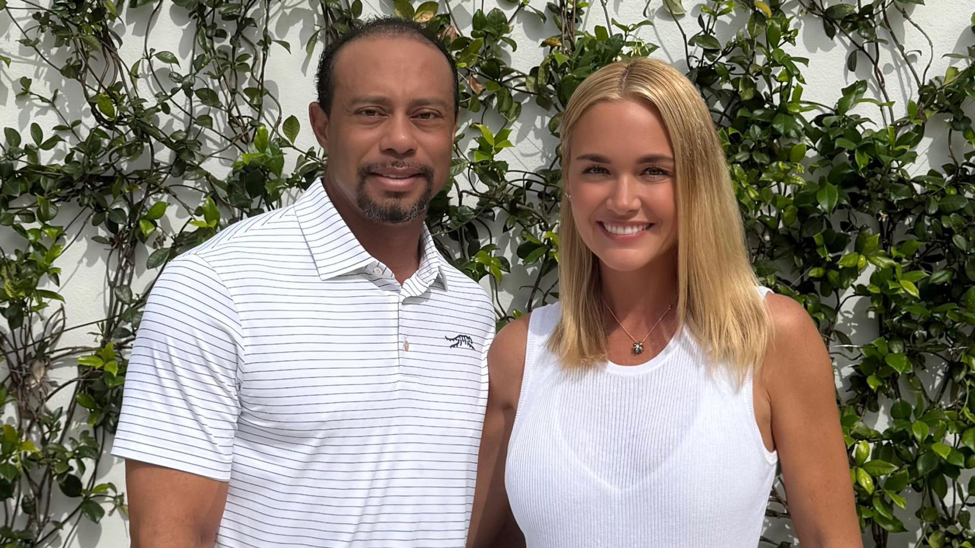 Tiger Woods confirma su relación con la exnuera del presidente Donald Trump