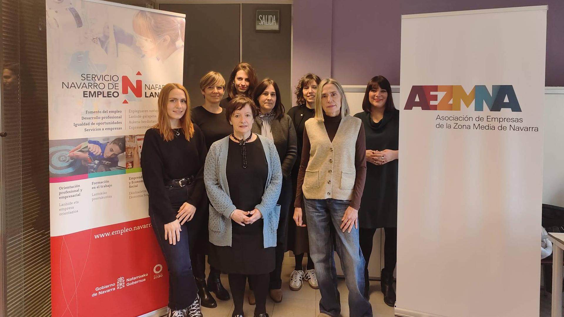 Asistentes a la primera sesión de trabajo del proyecto ‘Navarra Fideliza Talent’