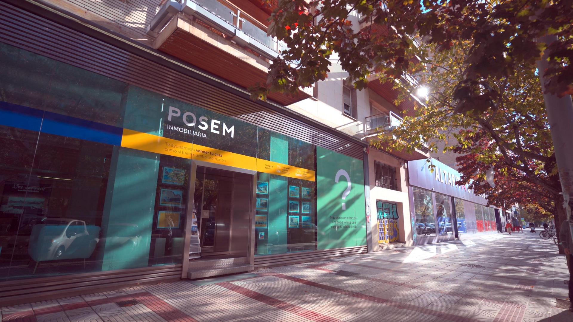 Oficinas de Posem, en la Avenida de Sancho El Fuerte, 8, de Pamplona