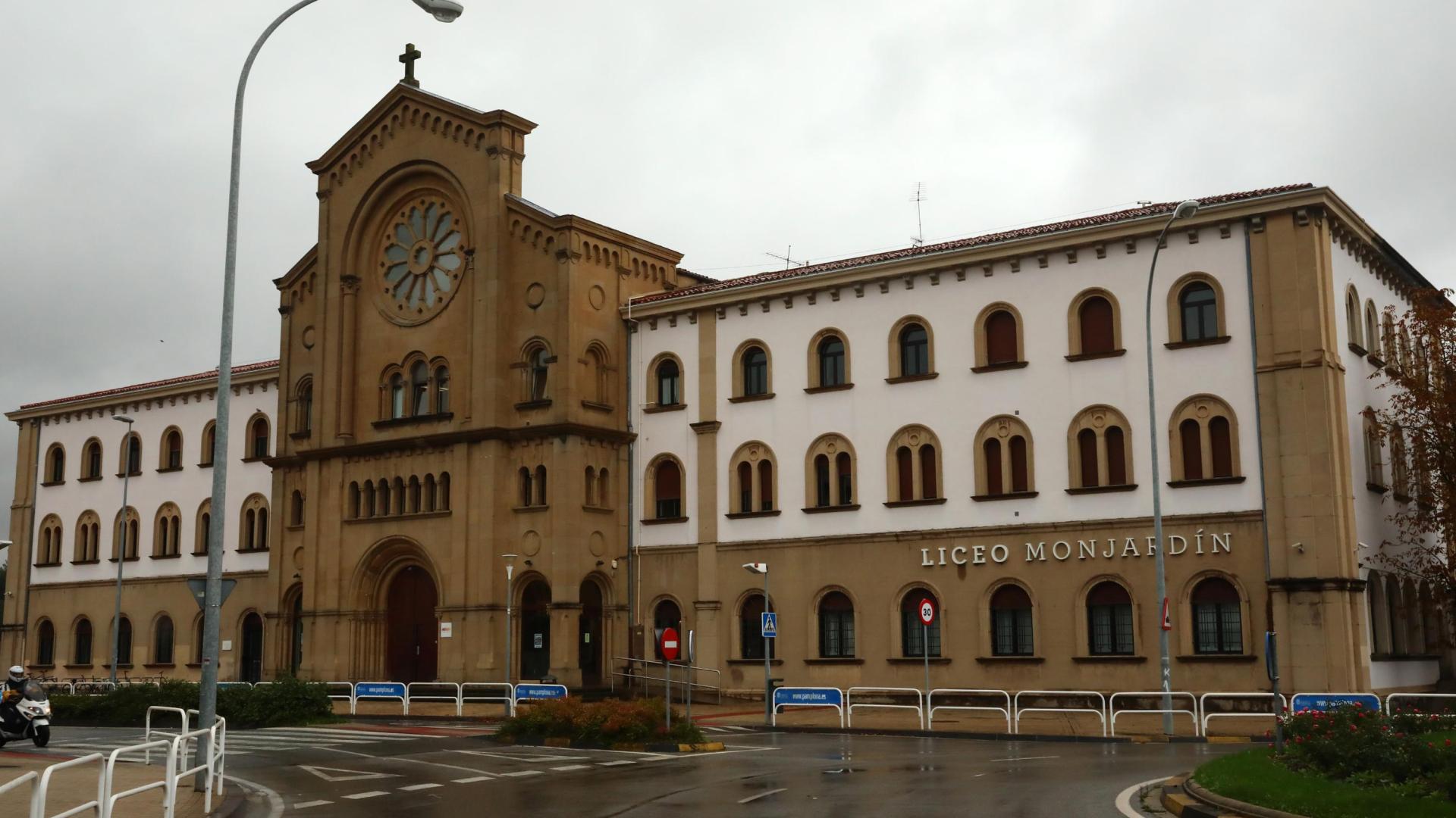 Liceo Monjardín, en la calle Aoiz de Pamplona.