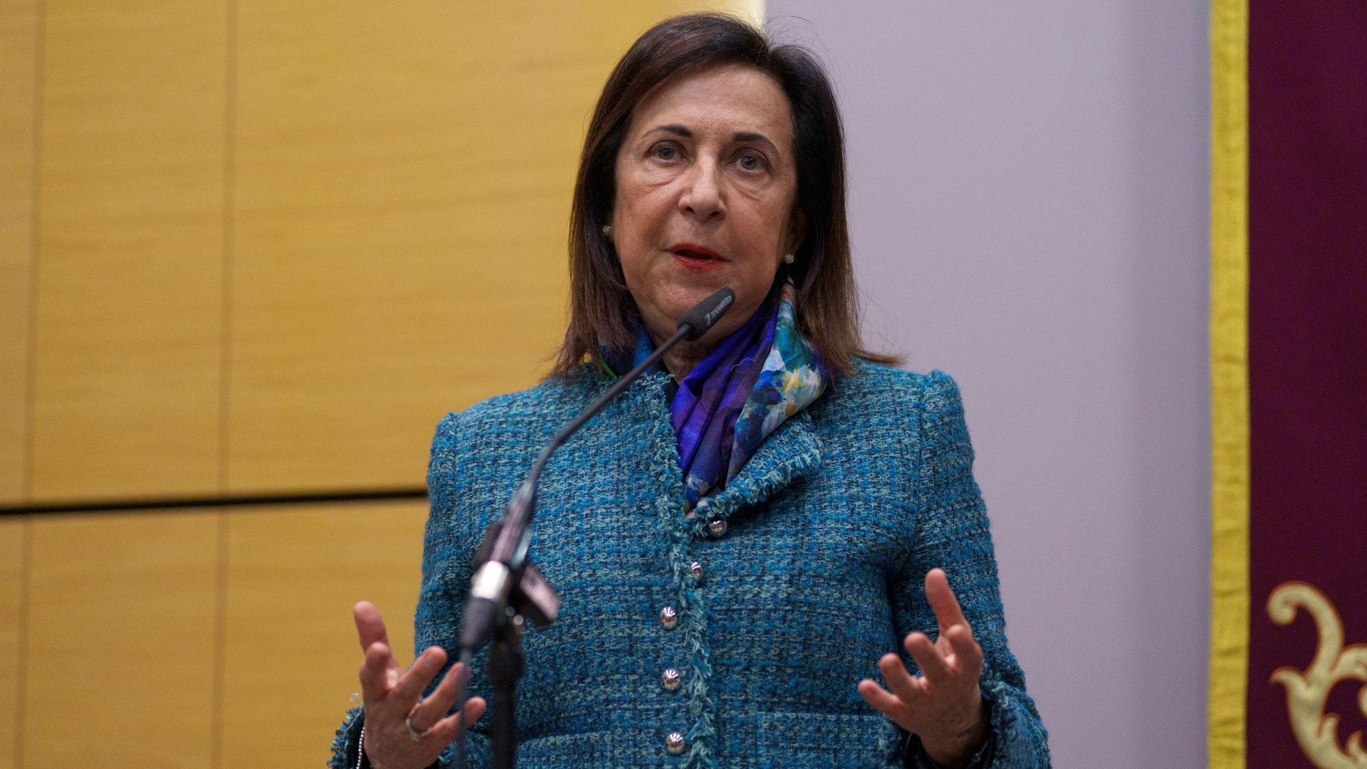 La ministra de Defensa, Margarita Robles