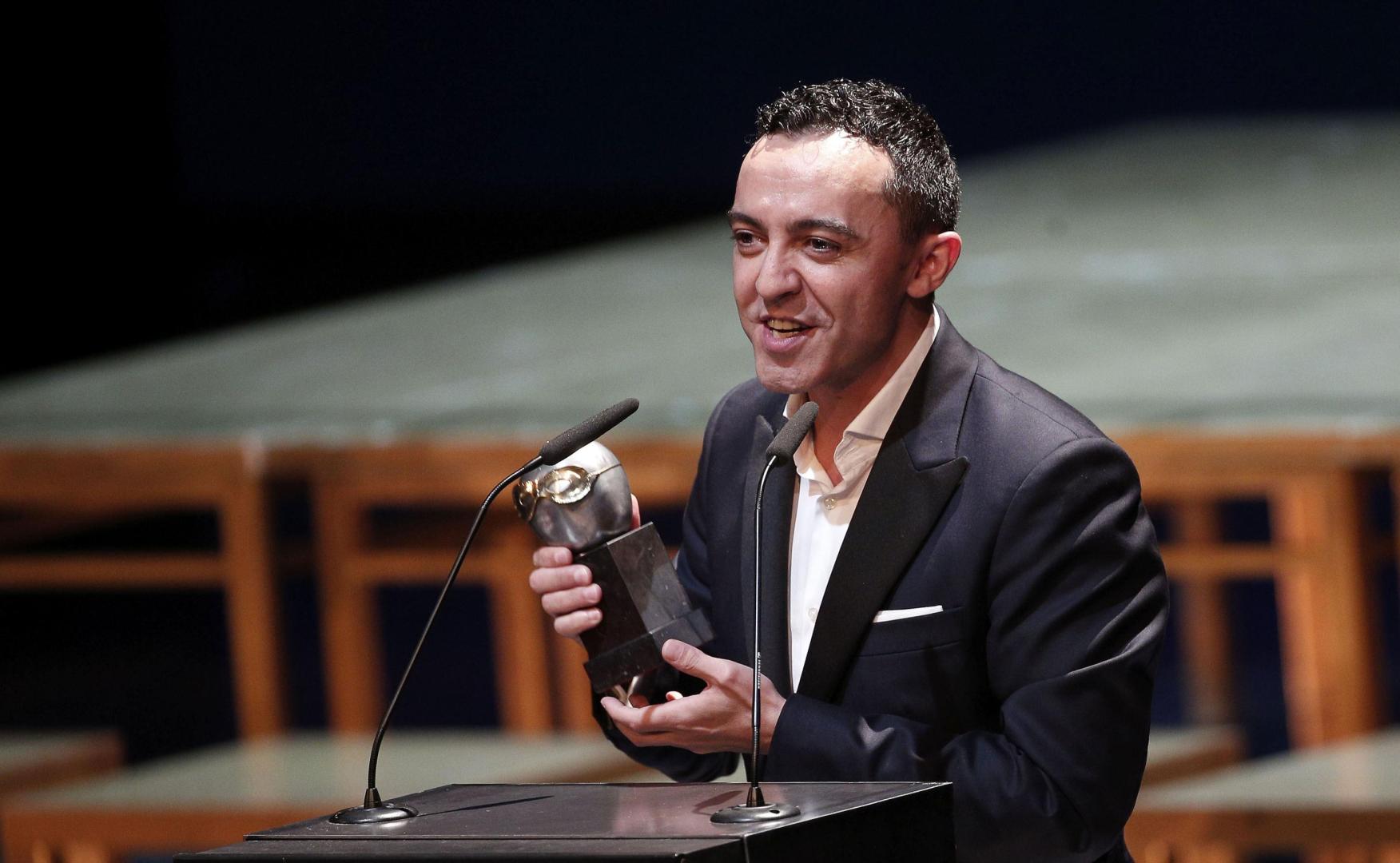 El actor Ángel Ruiz recibió el premio Max en 2017