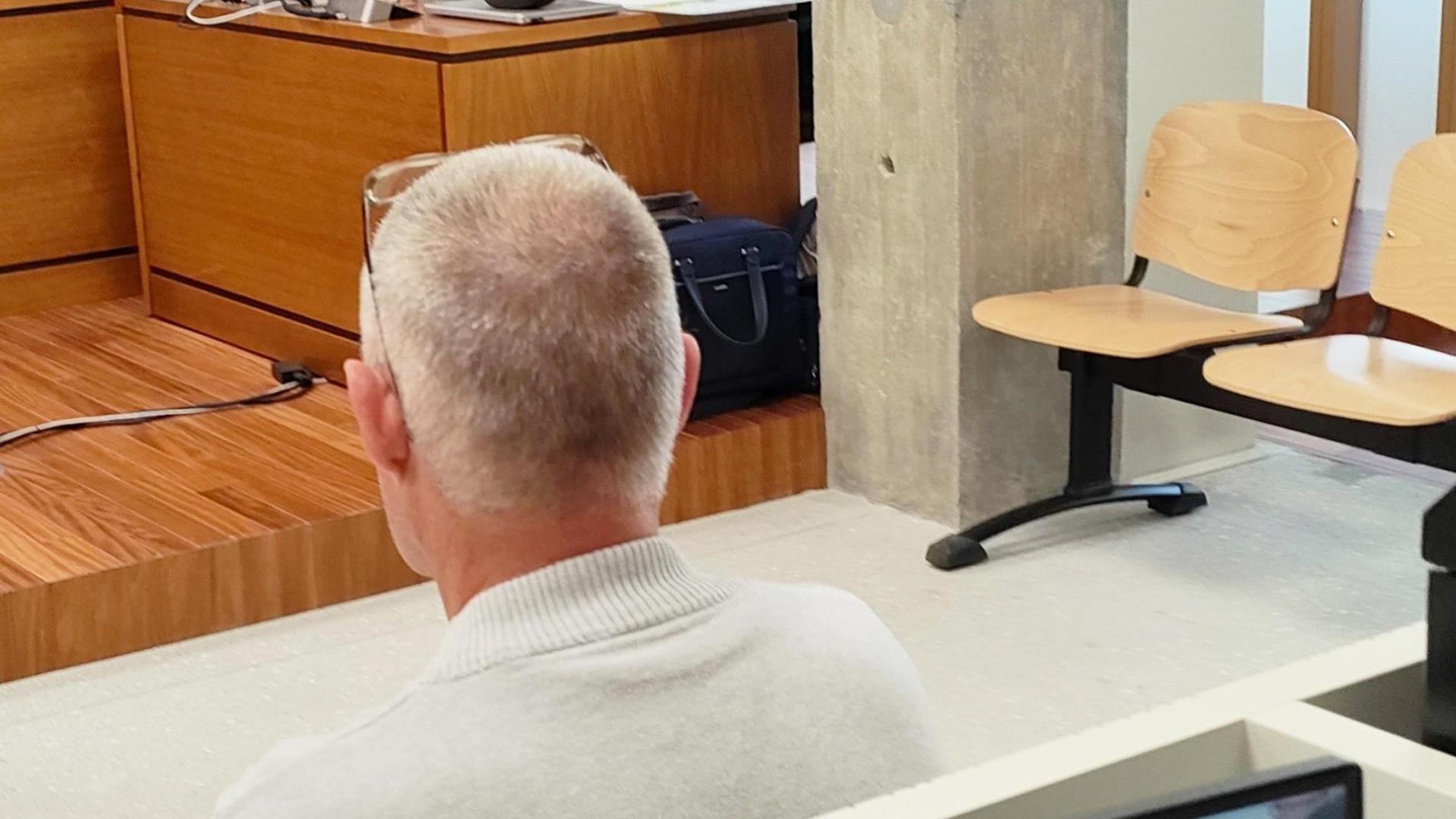 El acusado durante el juicio /
