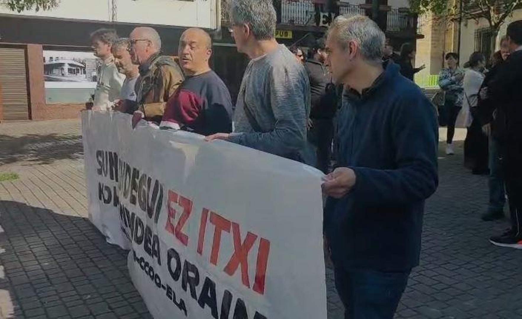 Vídeo de la concentración de trabajadores de Sunsundegui en Alsasua