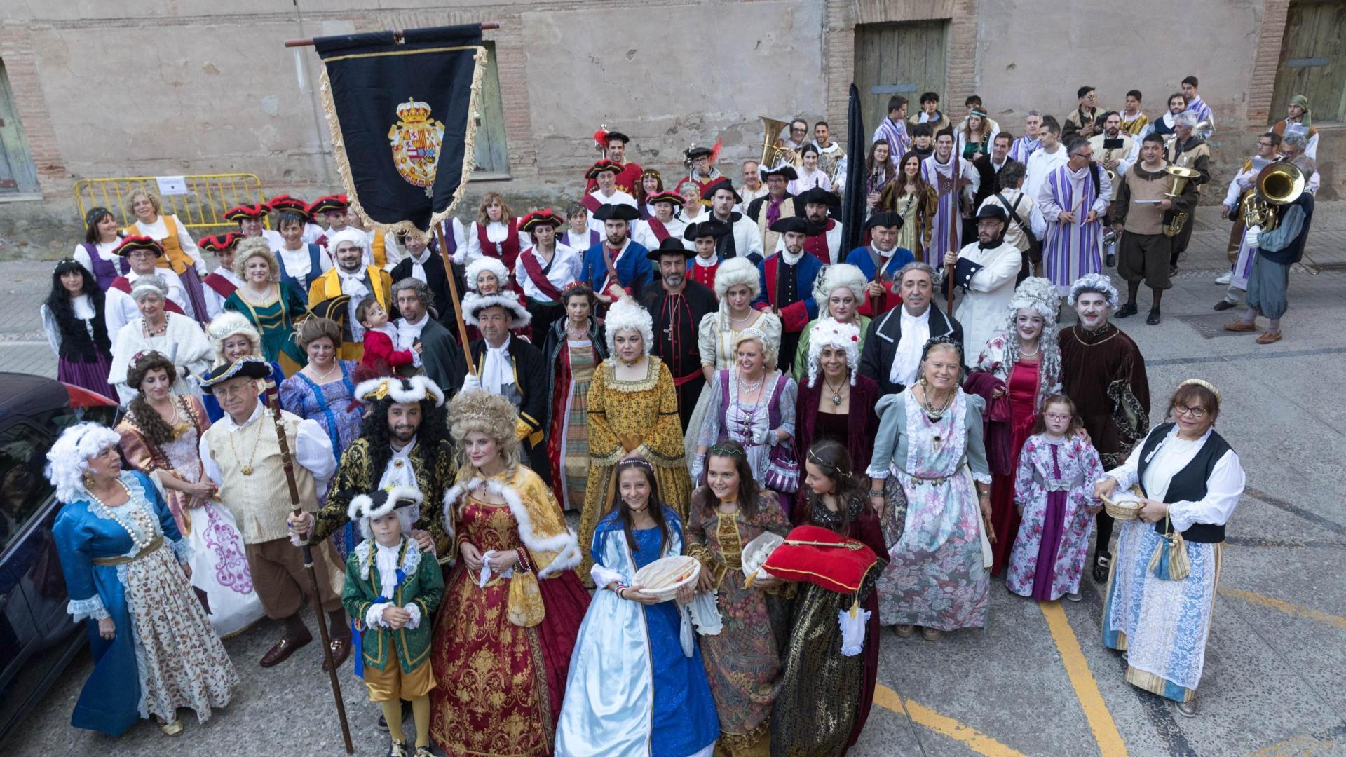 DESFILE BARROCO CON LA LLEGADA DE FELIPE V Y SU CORTE A CORELLA