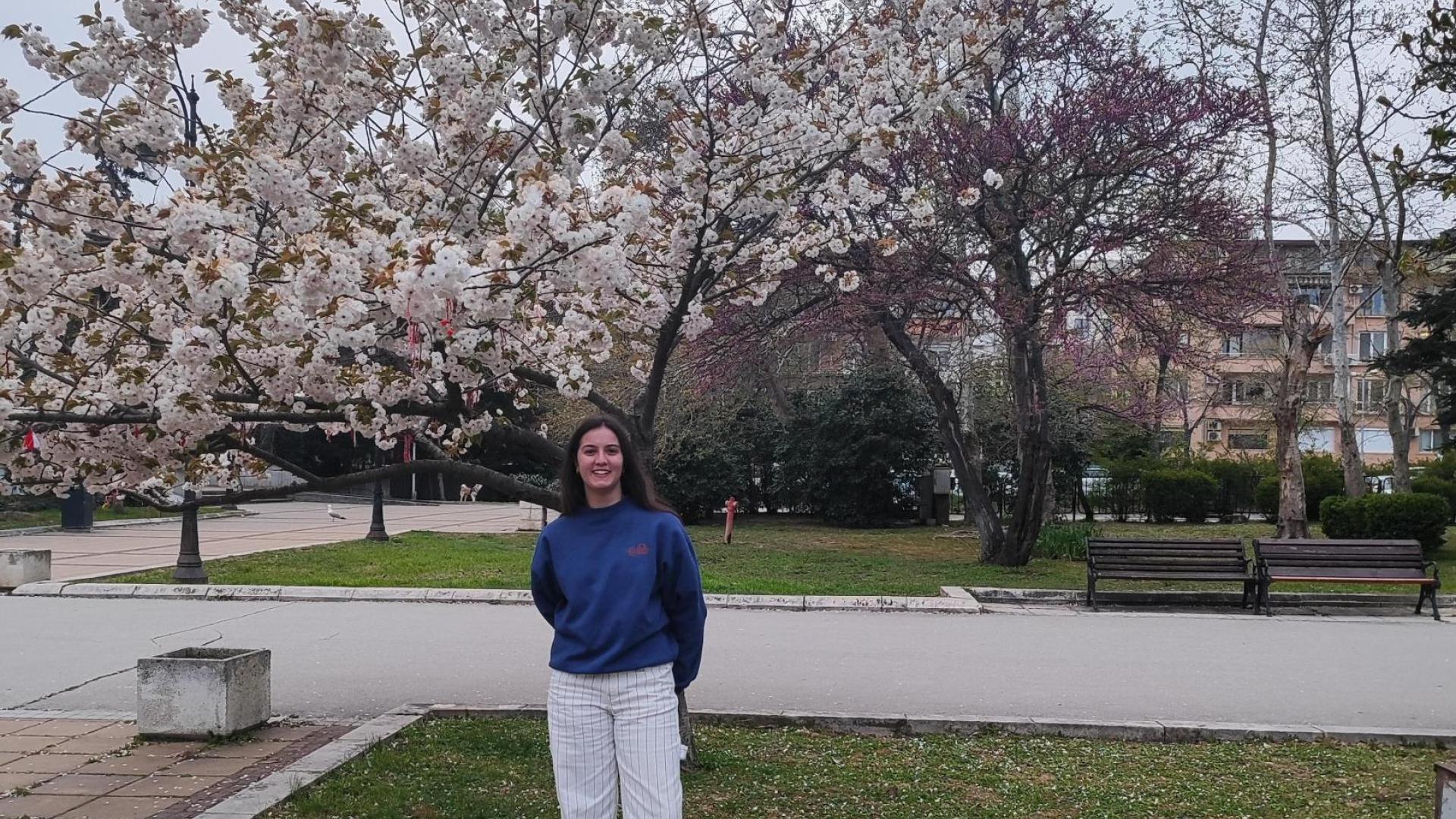 Nerea Mosquera Martínez, estudiante de segundo de Medicina en Varna, Bulgaria.