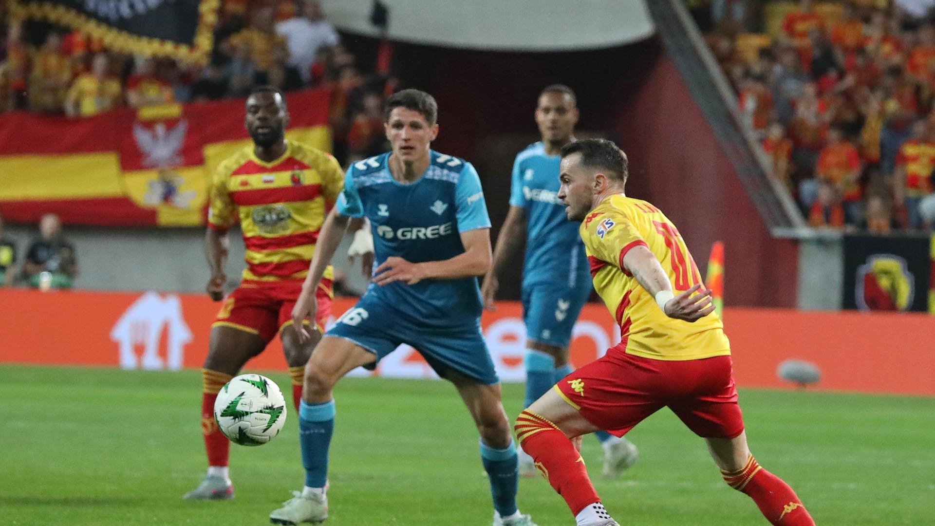 El partido de vuelta entre el Jagiellonia polaco y el Betis concluyó con empate a un gol