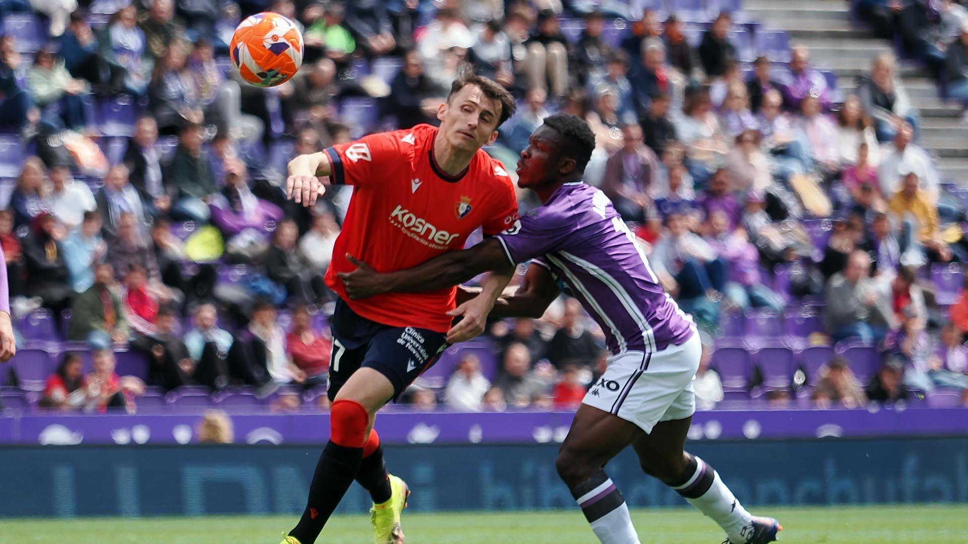 Fotos del Valladolid 2-3 Osasuna de la jornada 32./