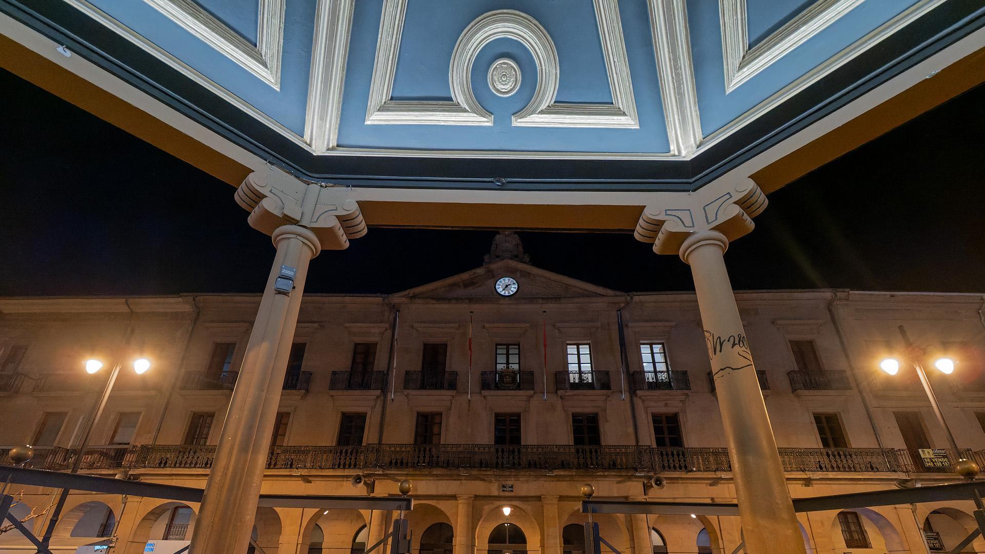 Fachada del Ayuntamiento de Tafalla