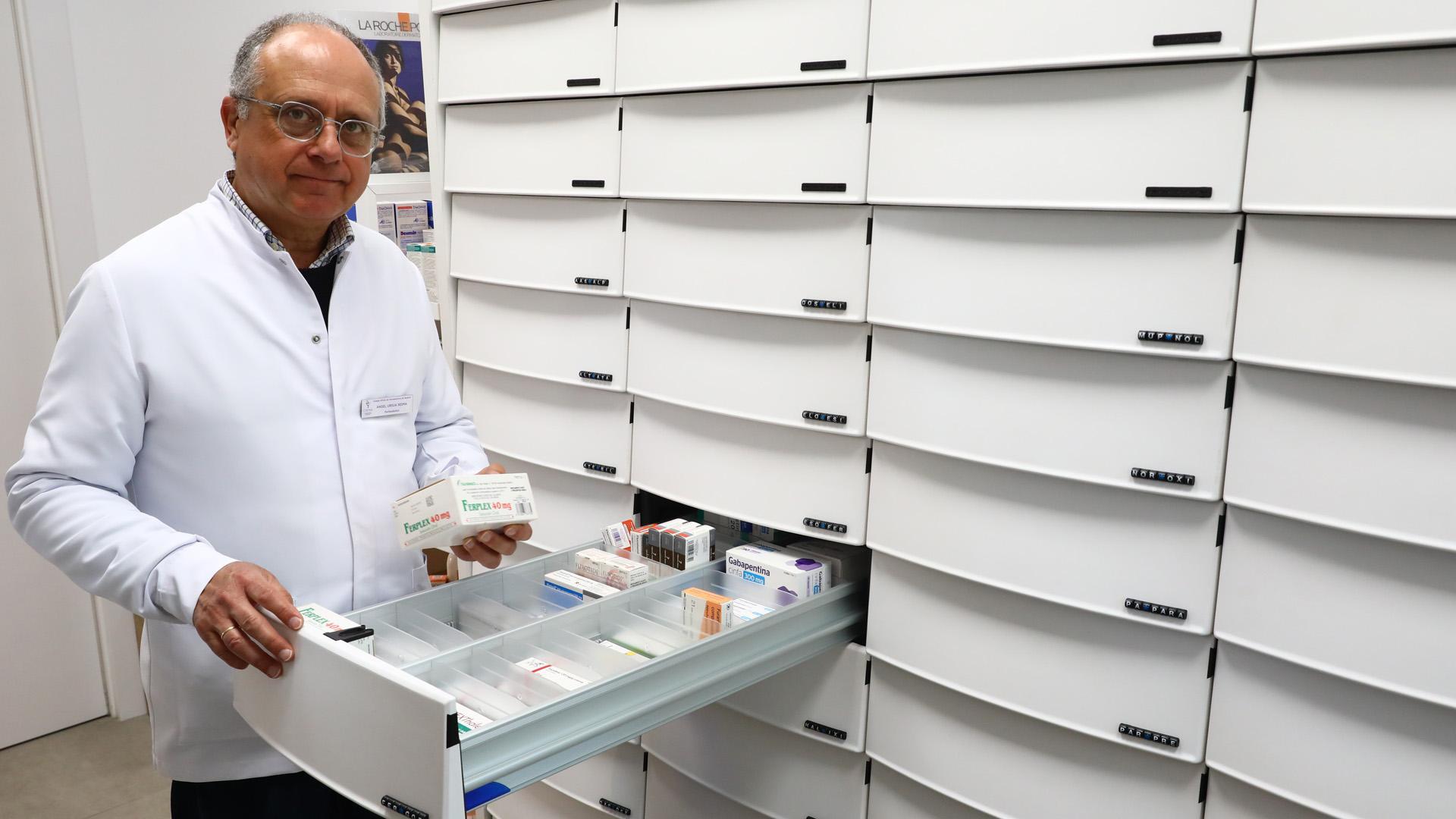 Ángel Ursúa, de Arrosadía Farmacia