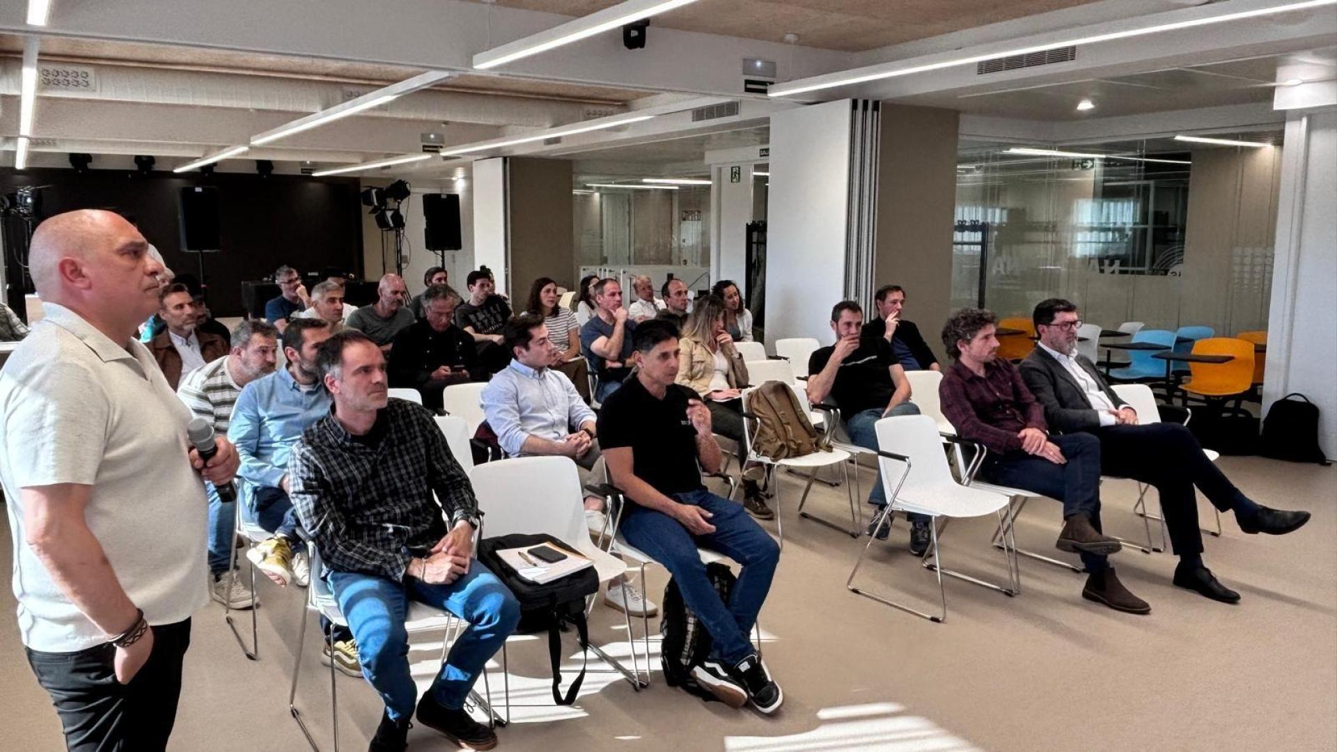 Imagen de la asamblea general del Clúster Audiovisual de Navarra