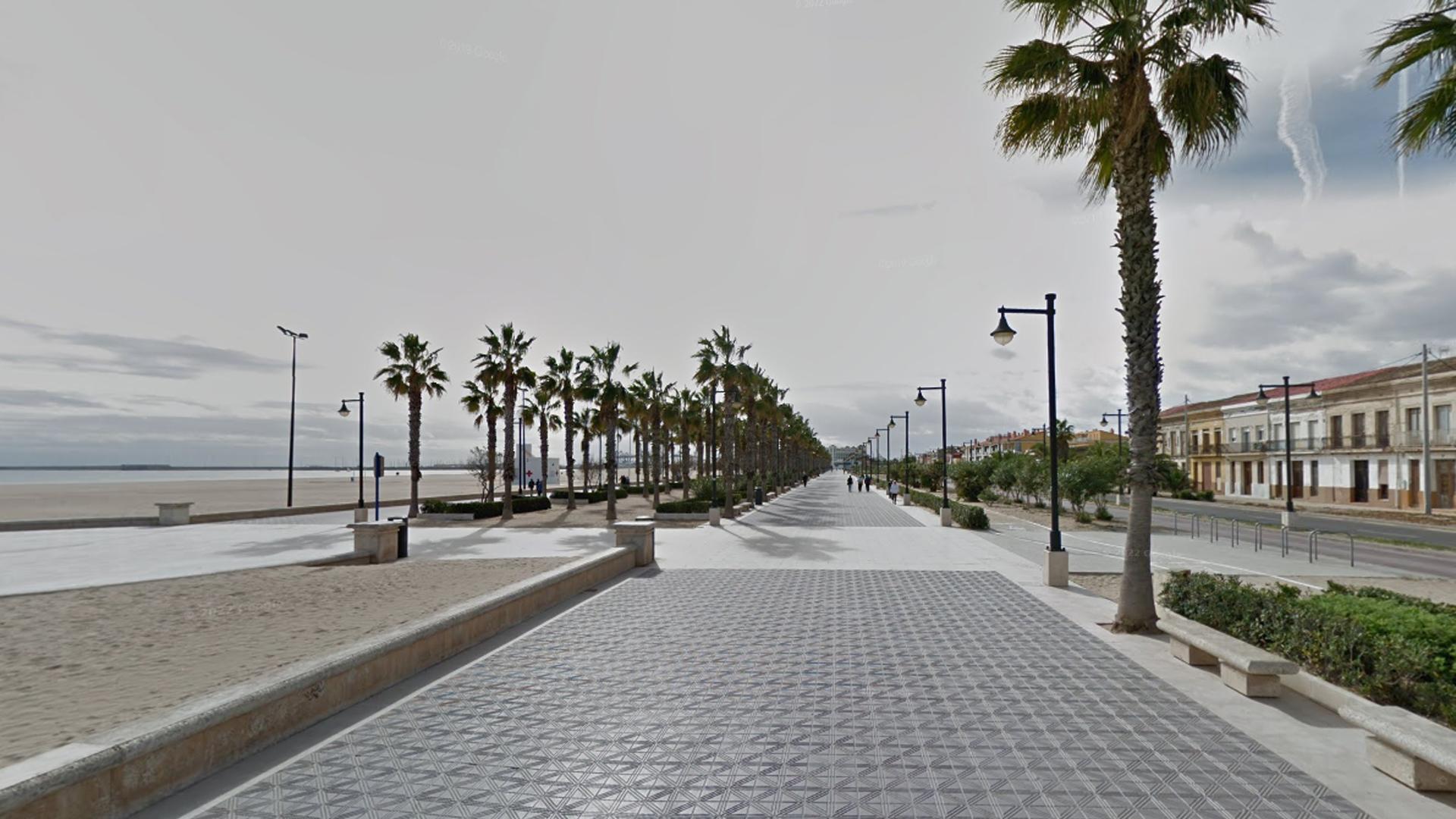 Playa de la Malvarrosa, donde han tenido lugar los hechos