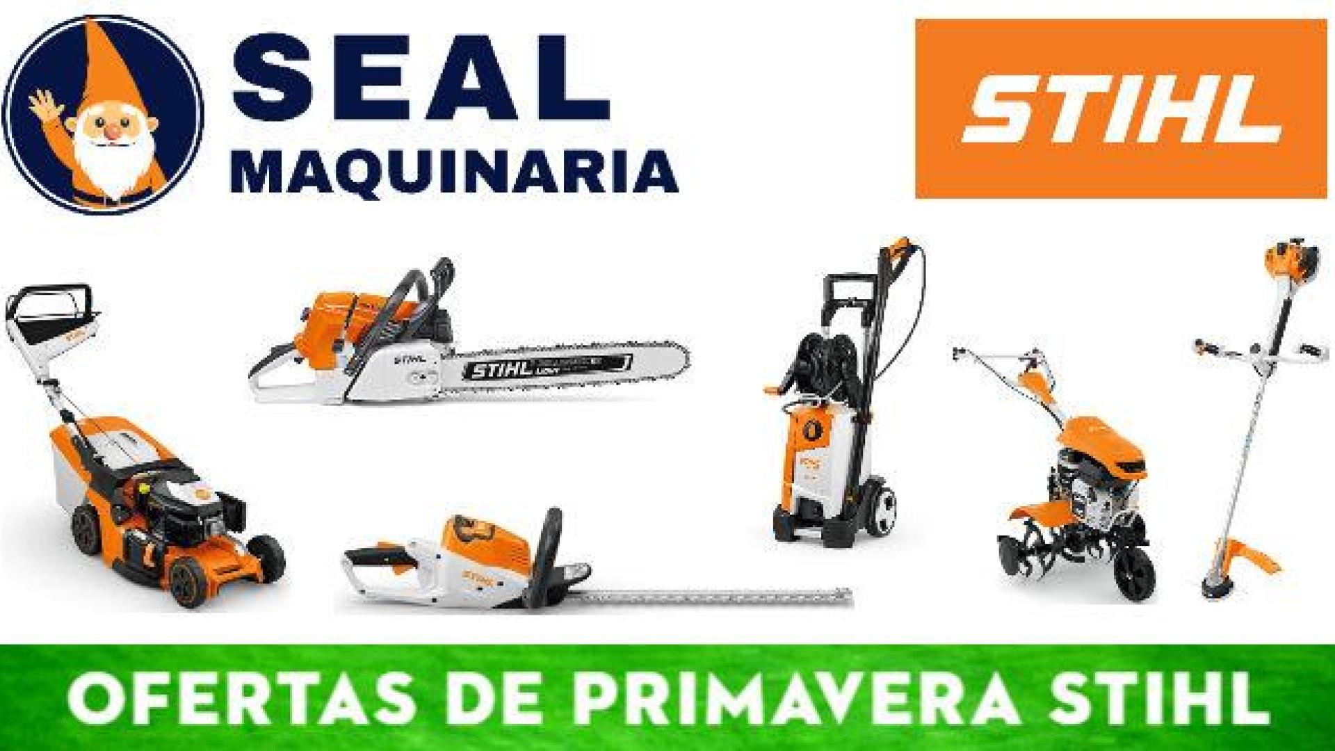 Ofertas de primavera de maquinaria STIHL en SEAL Maquinaria