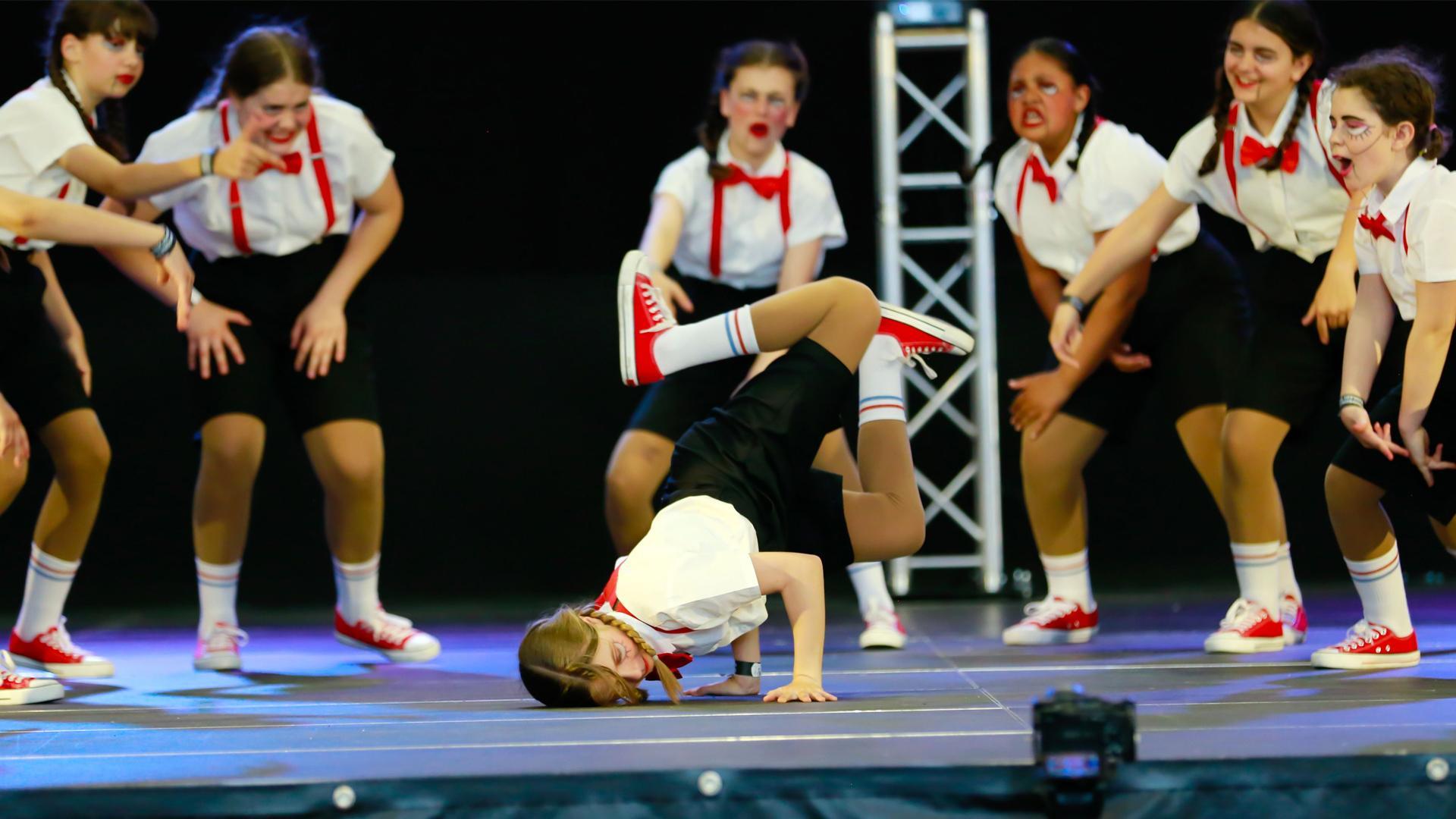 Grupo de danza de moderna