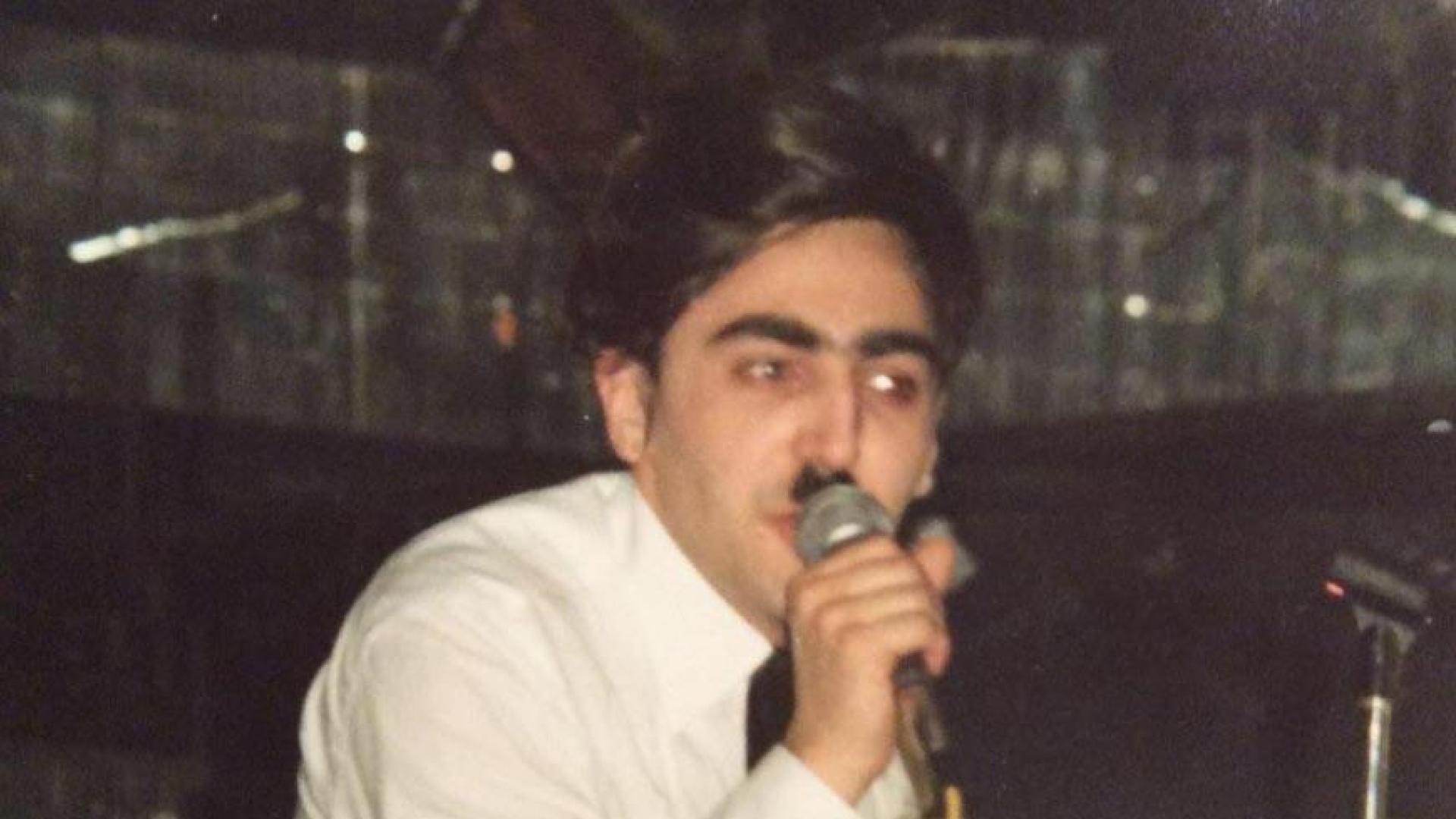 Iñaki Glutamato, en una imagen de los años 80