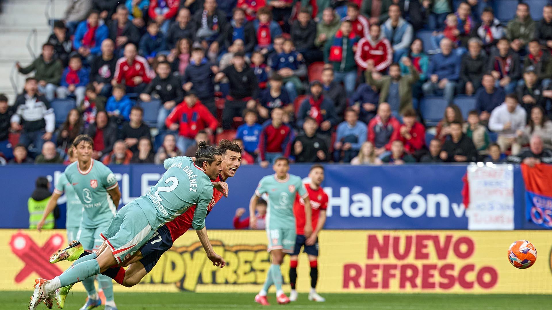 Galería de fotos del Osasuna 2-0 Atlético./