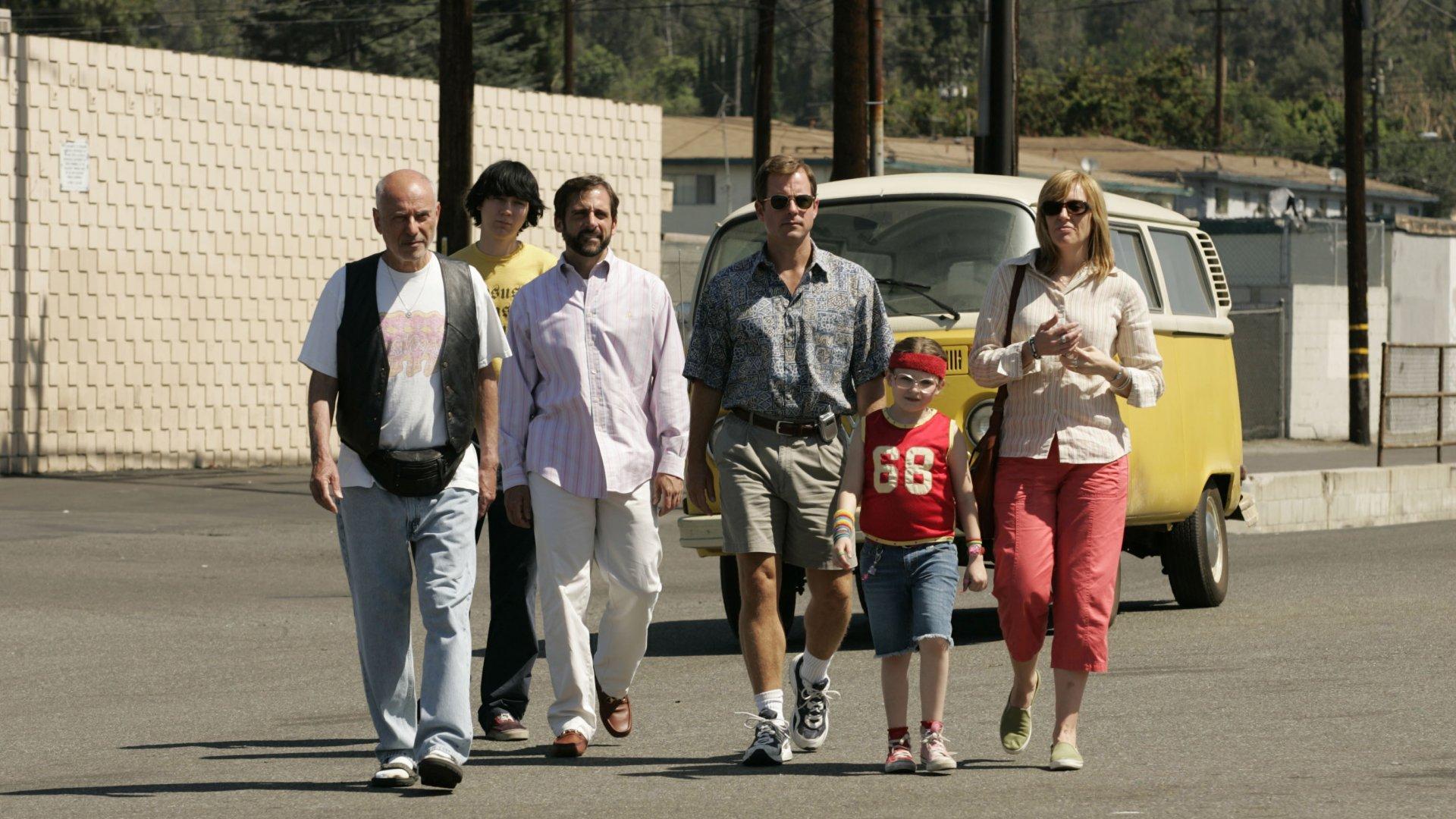 Fotograma de la película 'Pequeña Miss Sunshine', cuya protagonista es una niña de 7 años con TDAH.