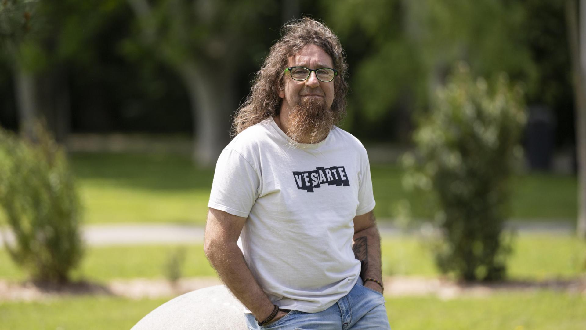 Natxo García (Puente la Reina, 1973) ha superado un cáncer de pulmón con metástasis.