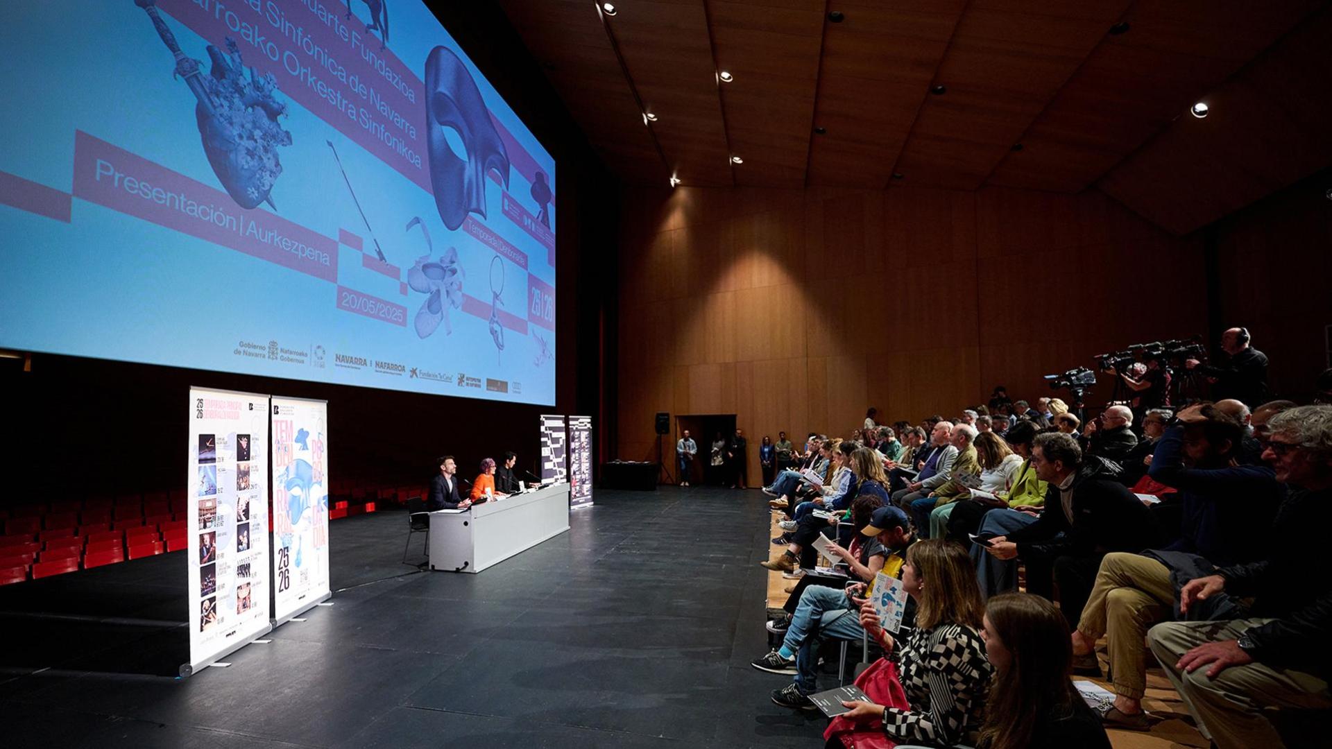 Presentación de la programación de la Fundación Baluarte