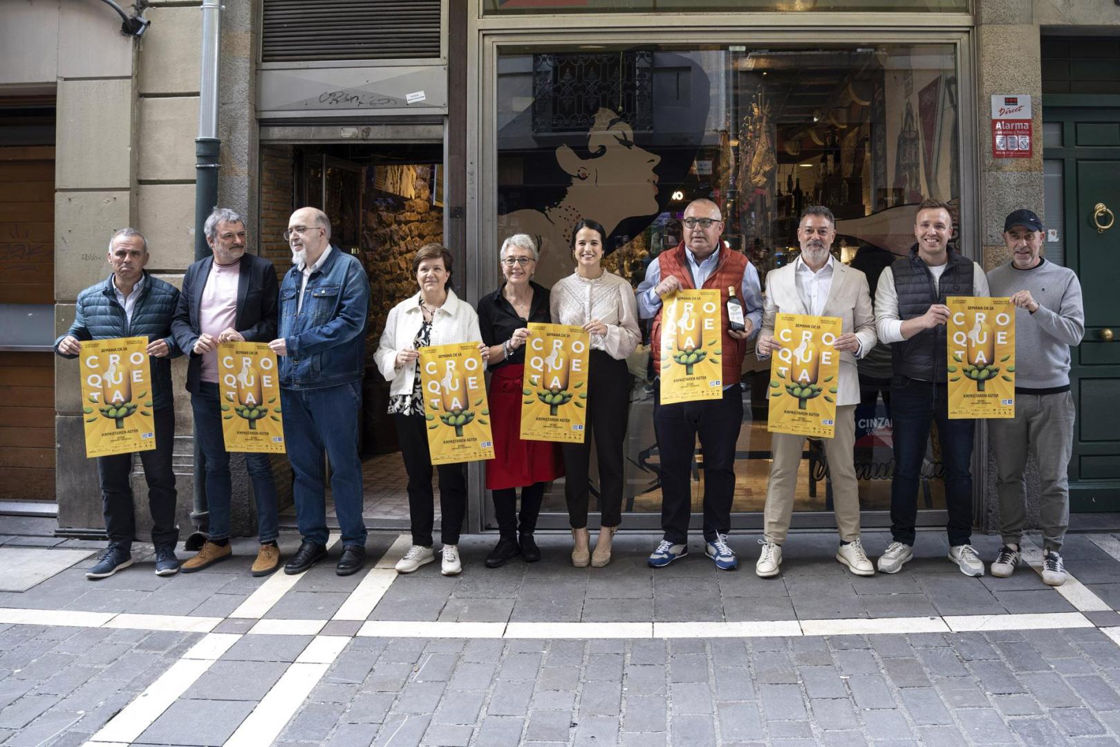 La VIII Semana de la Croqueta de Navarra se ha presentado este martes 20 de mayo
