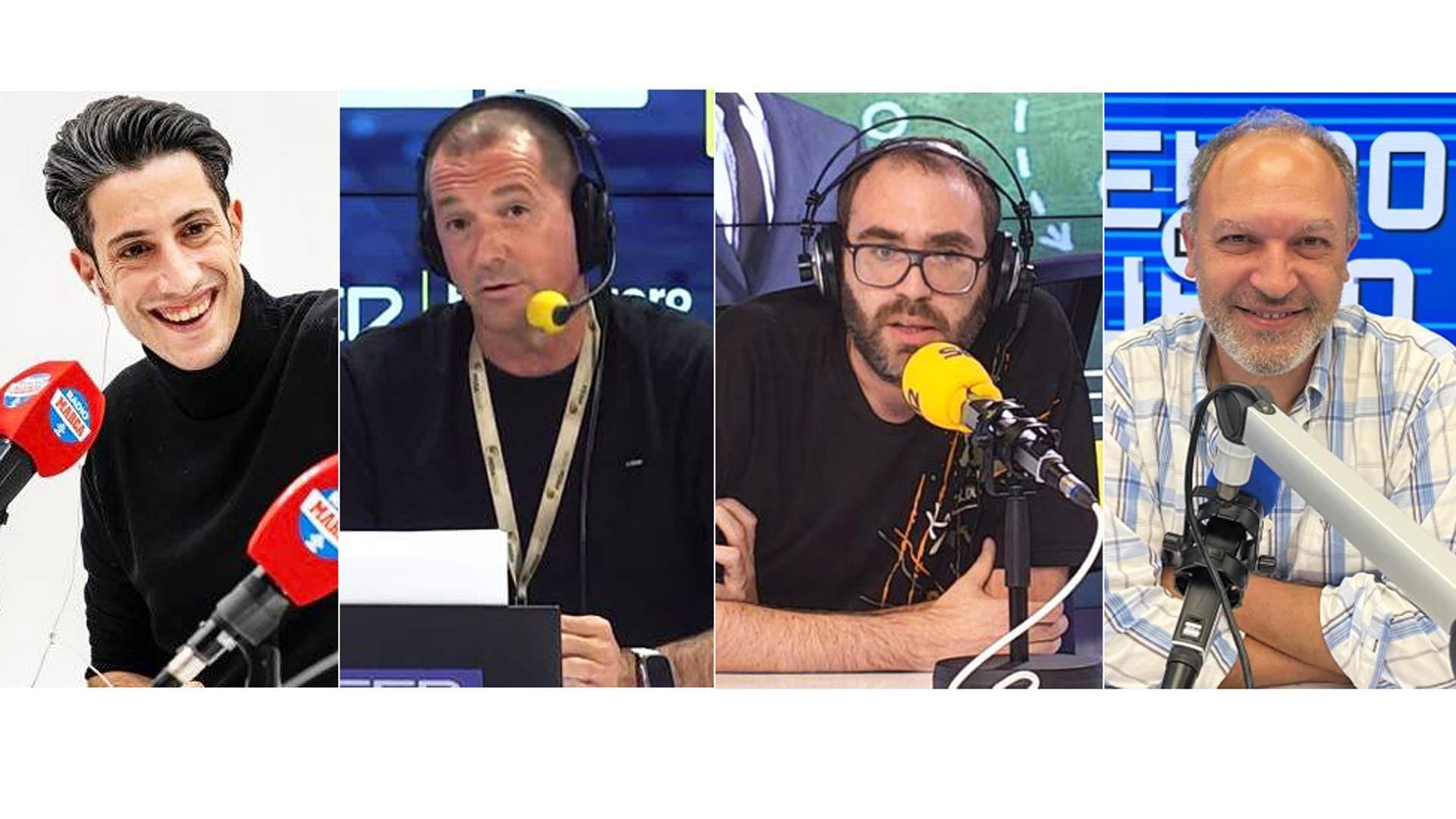 De izda. a dcha., Miguel Quintana, Manu Carreño, Axel Torres y Pedro Martón /