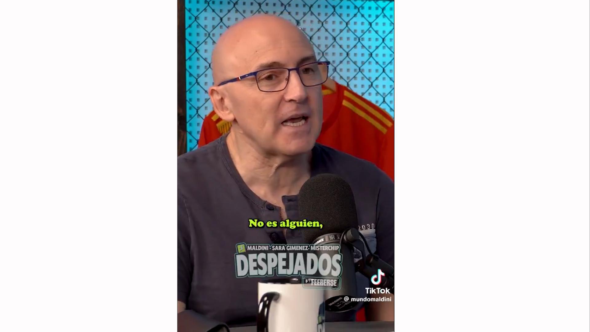 El periodista Julio Maldonado 'Maldini'