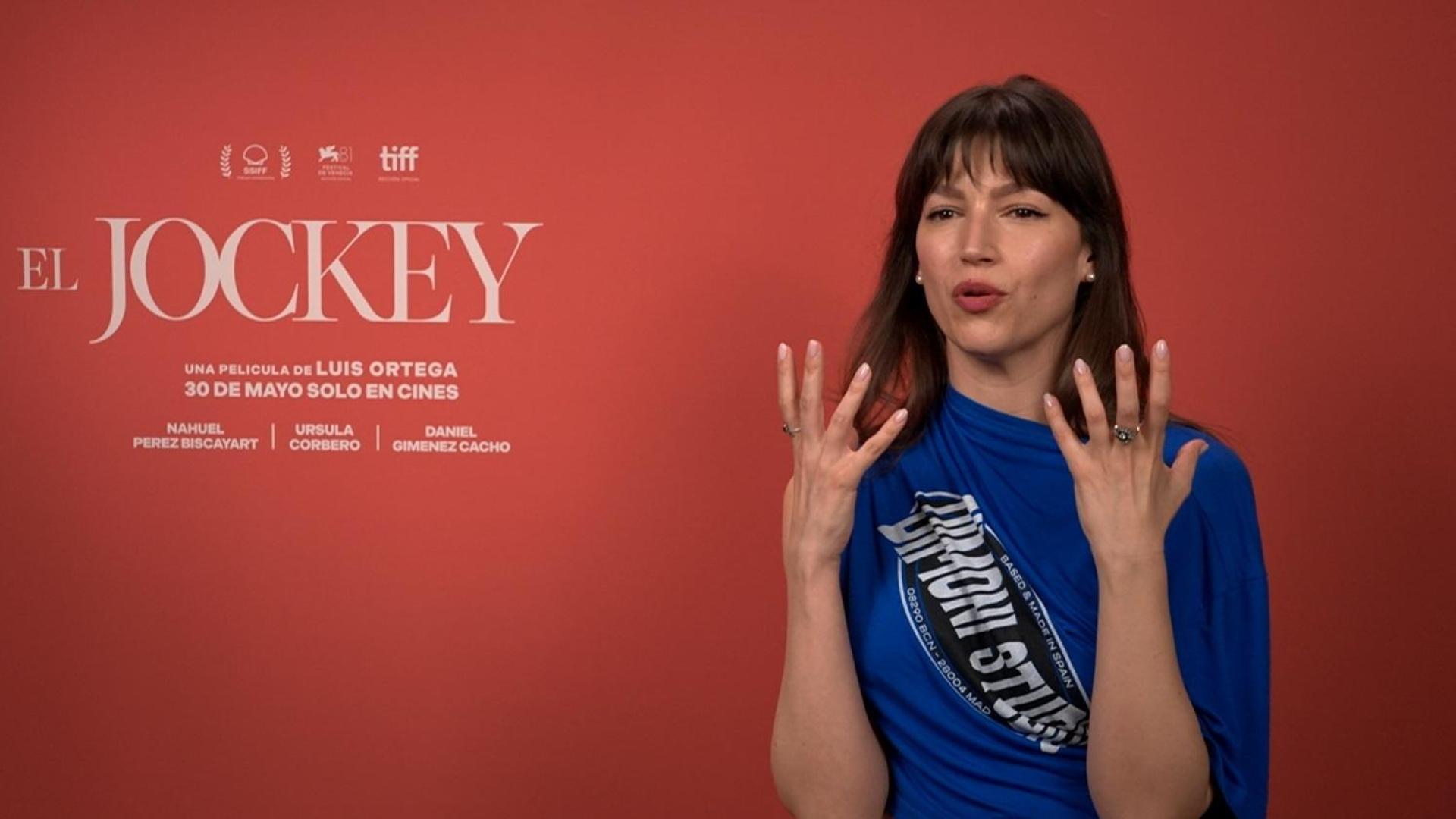 Úrsula Corberó, en la presentación de 'El jockey'