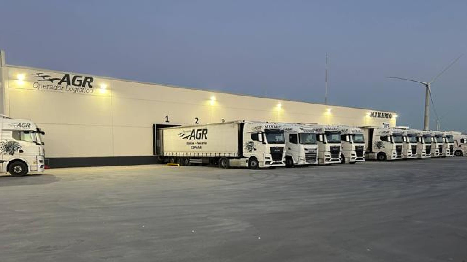 Centro logístico de Transportes AGR en Buñuel