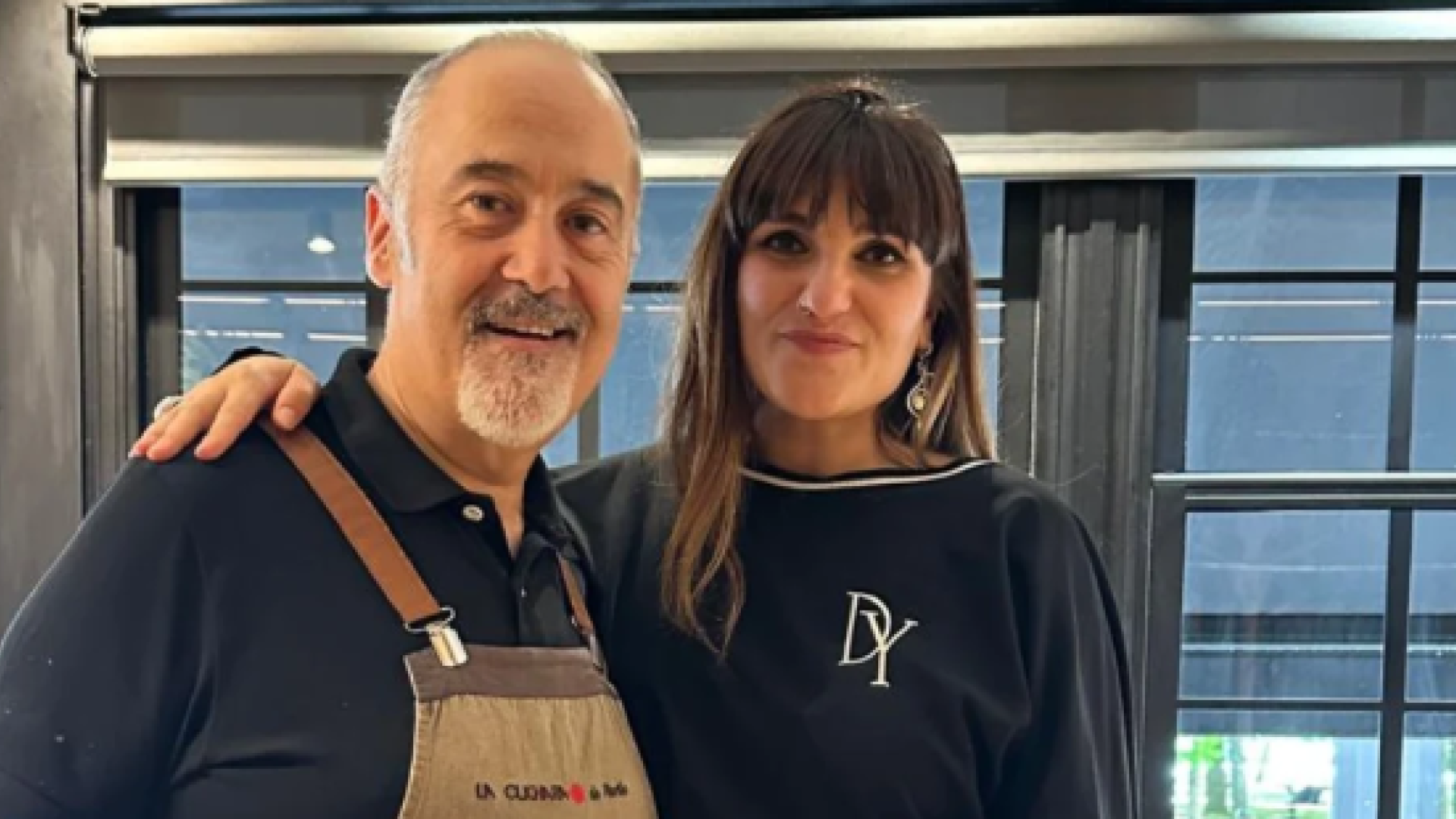 El chef Martín Iturri y la cantante Rozalén